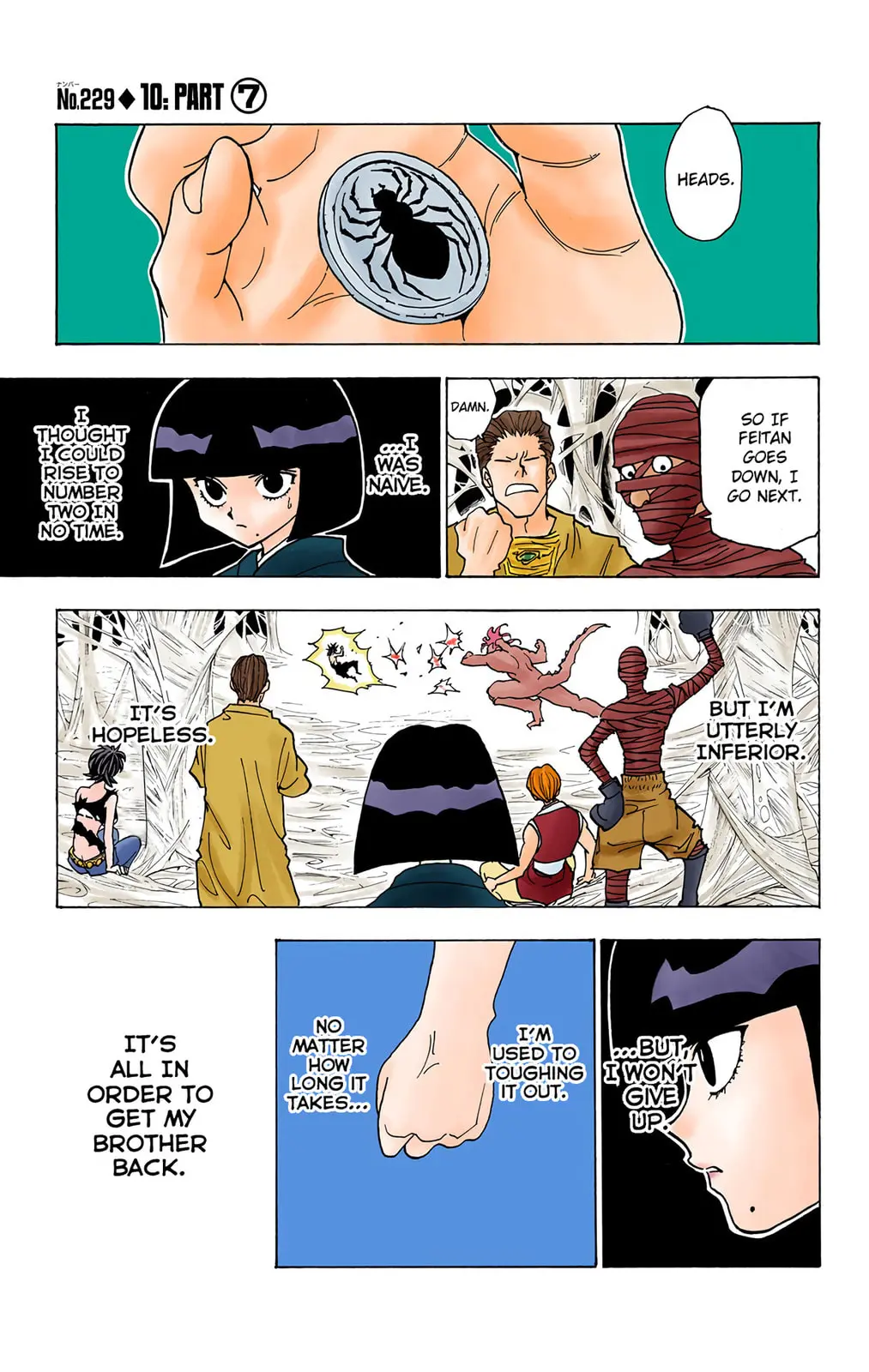 Hunter x Hunter Colored Manga, chapter 229, page 1