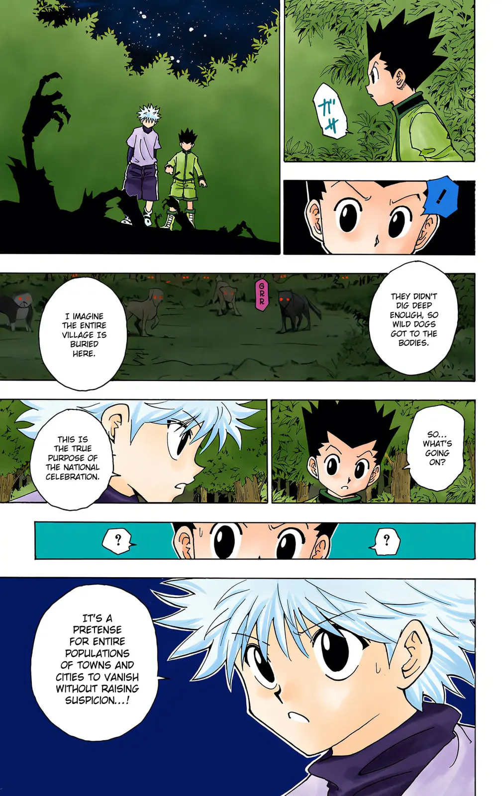 Hunter x Hunter Colored Manga, chapter 230, page 7