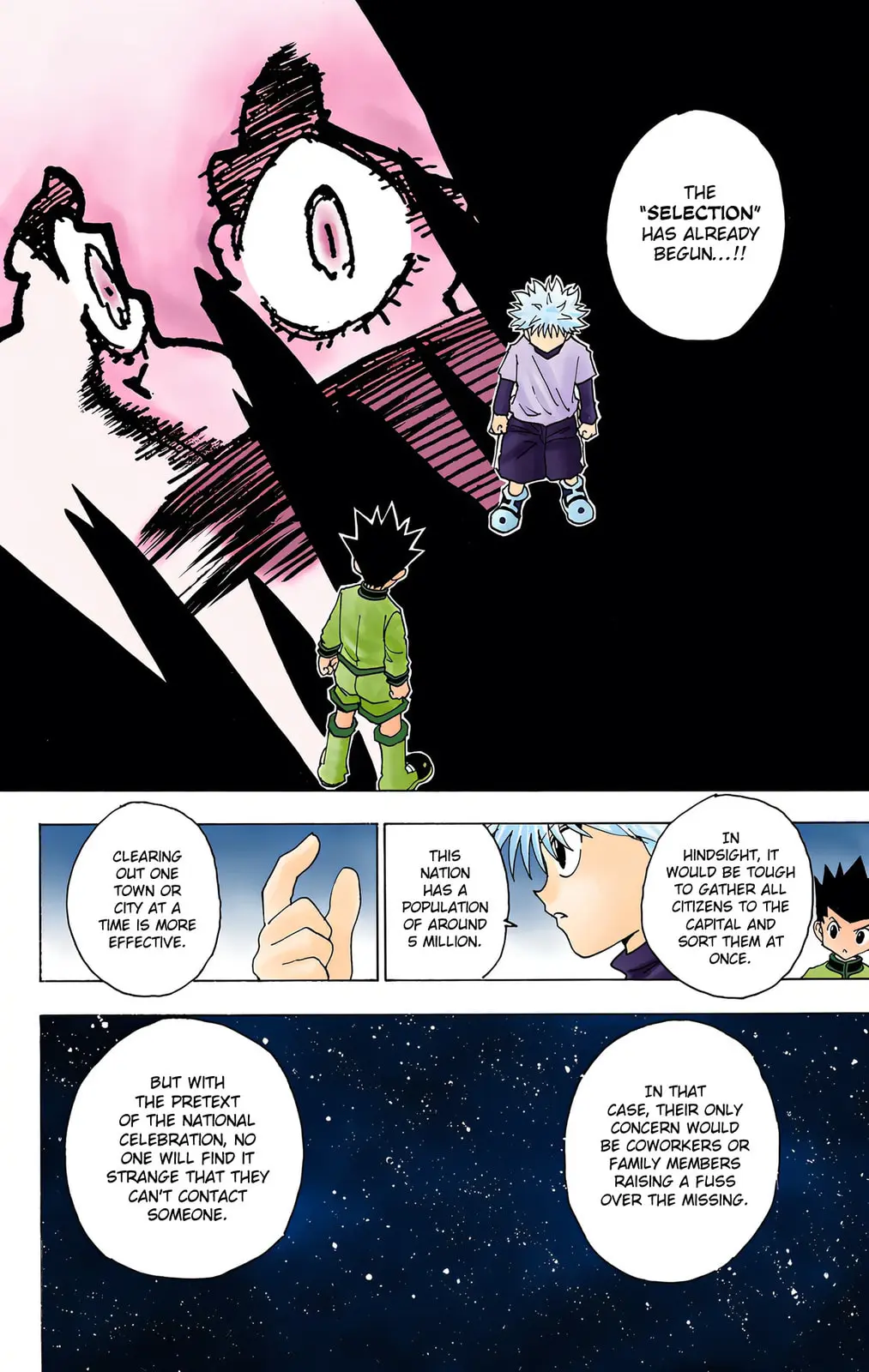 Hunter x Hunter Colored Manga, chapter 230, page 8