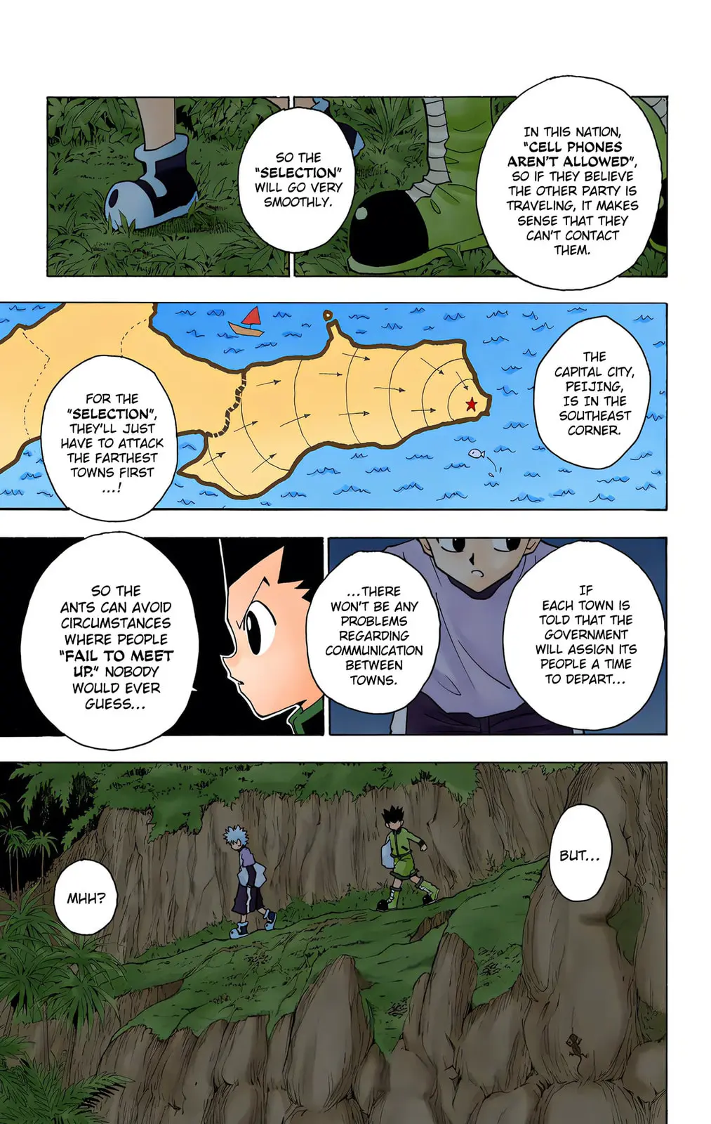 Hunter x Hunter Colored Manga, chapter 230, page 9