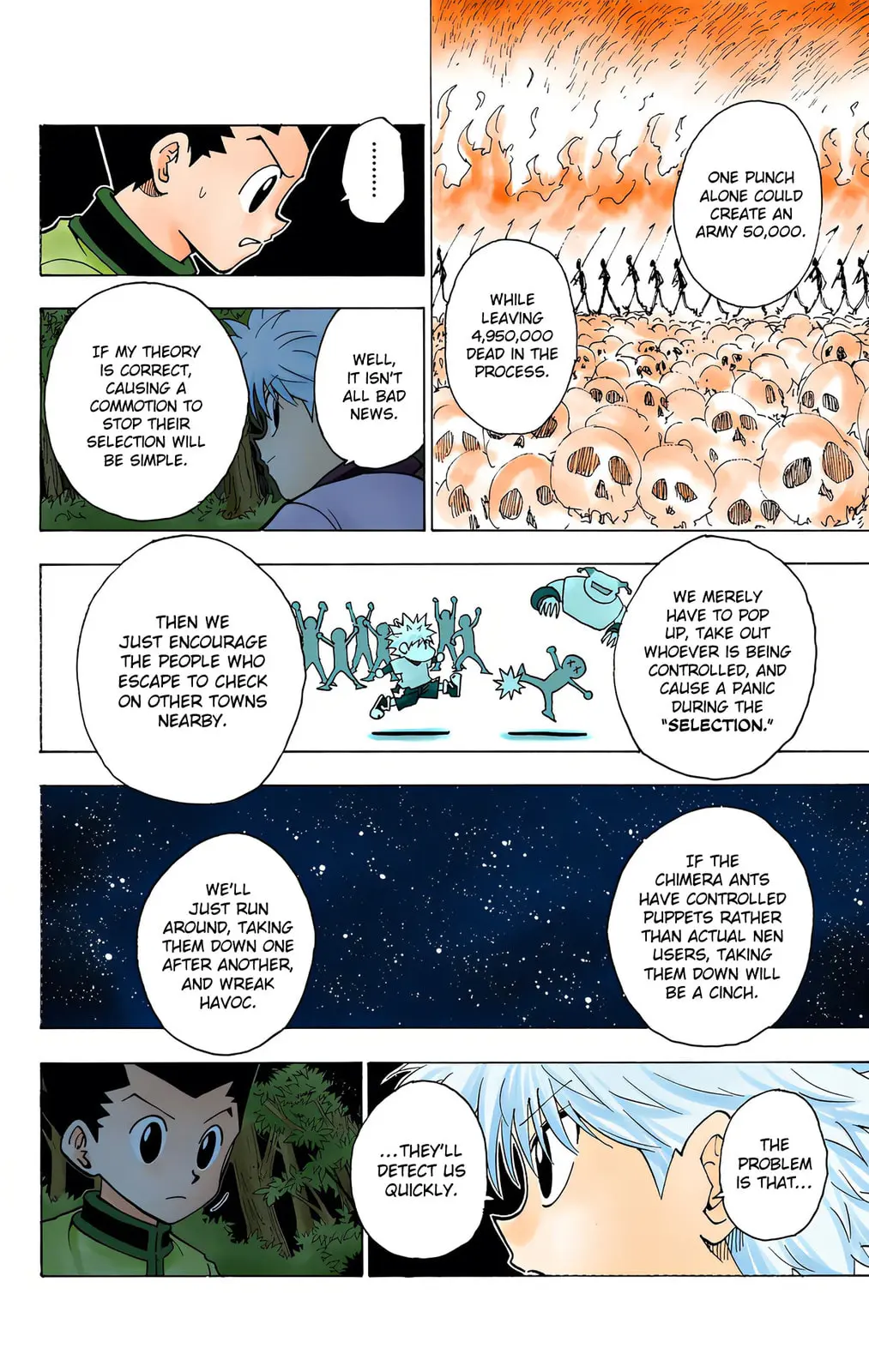 Hunter x Hunter Colored Manga, chapter 230, page 12