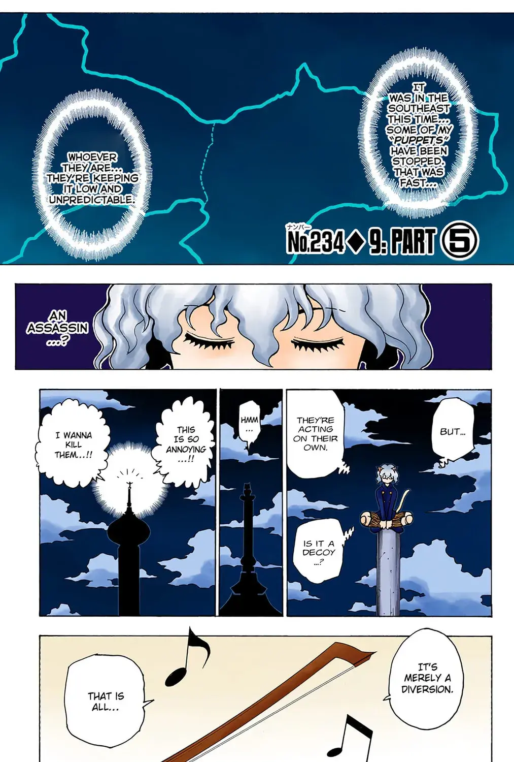 Hunter x Hunter Colored Manga, chapter 234, page 1