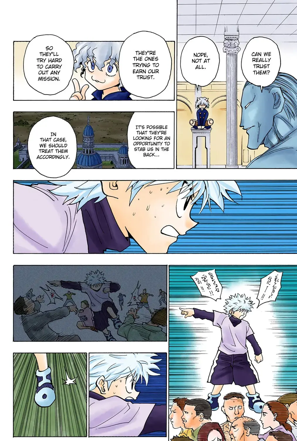 Hunter x Hunter Colored Manga, chapter 234, page 7