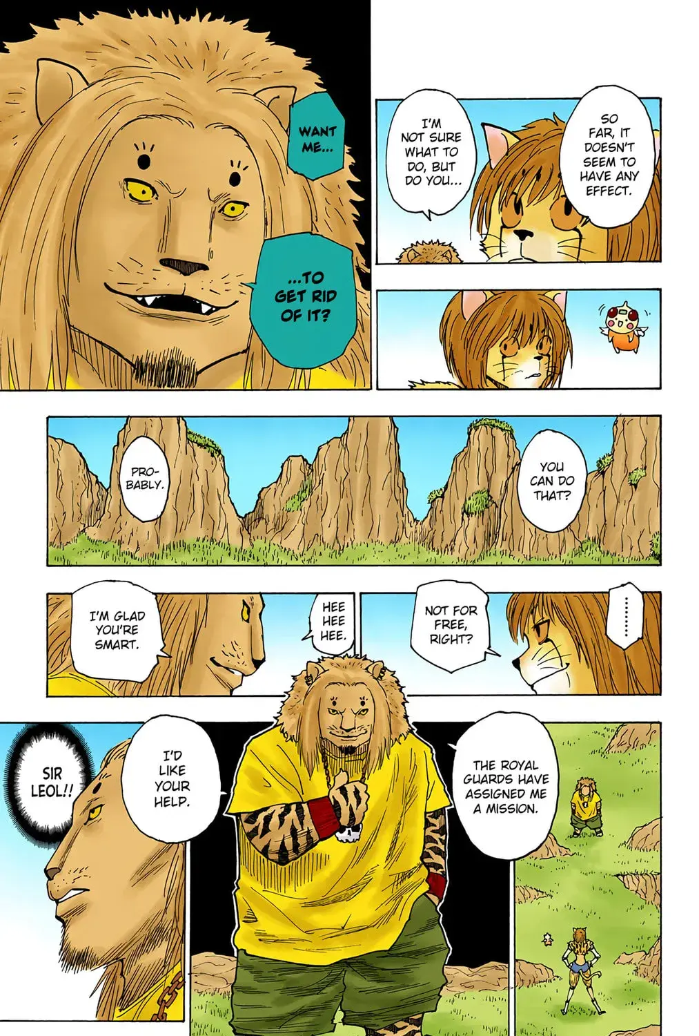 Hunter x Hunter Colored Manga, chapter 235, page 21