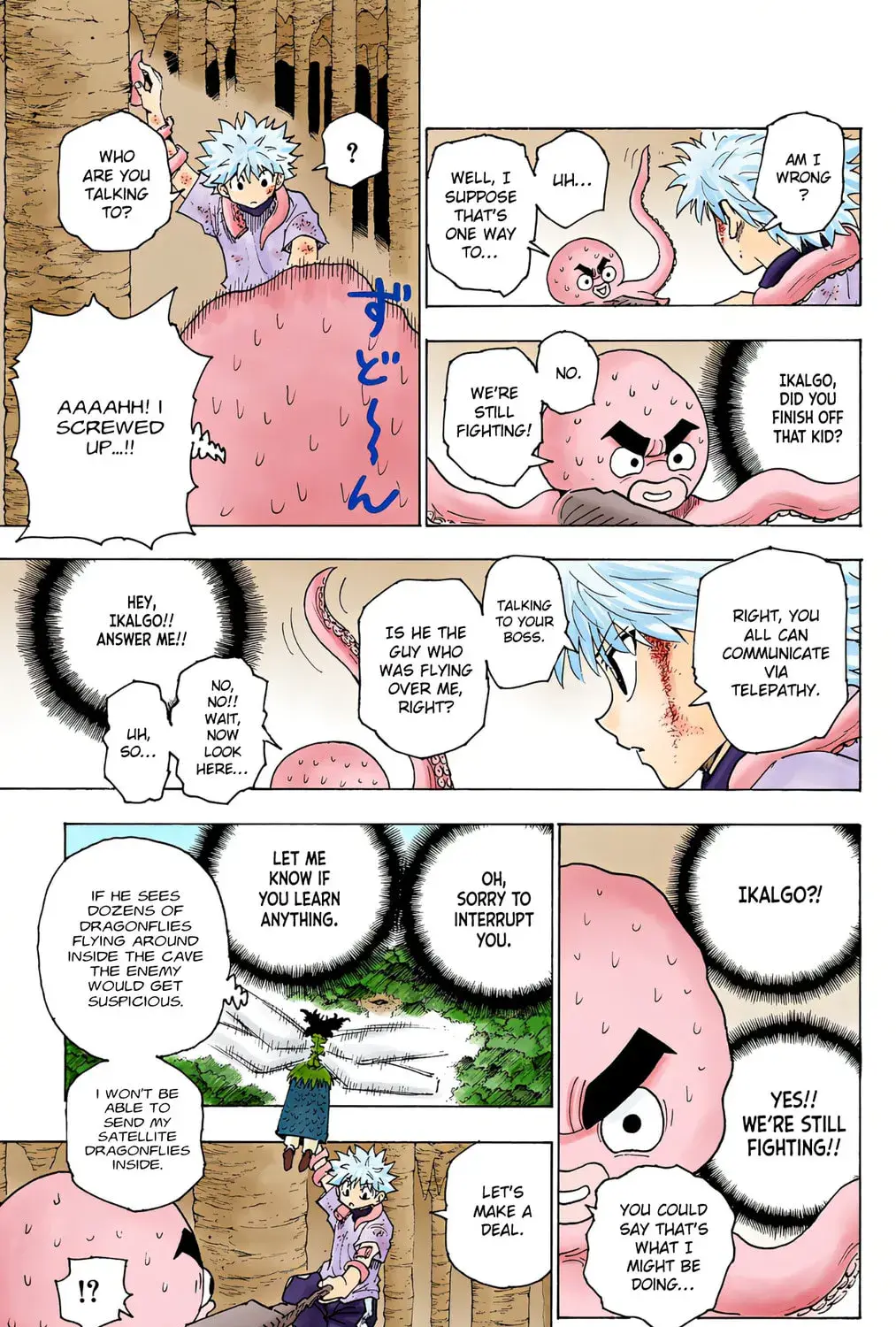Hunter x Hunter Colored Manga, chapter 238, page 13