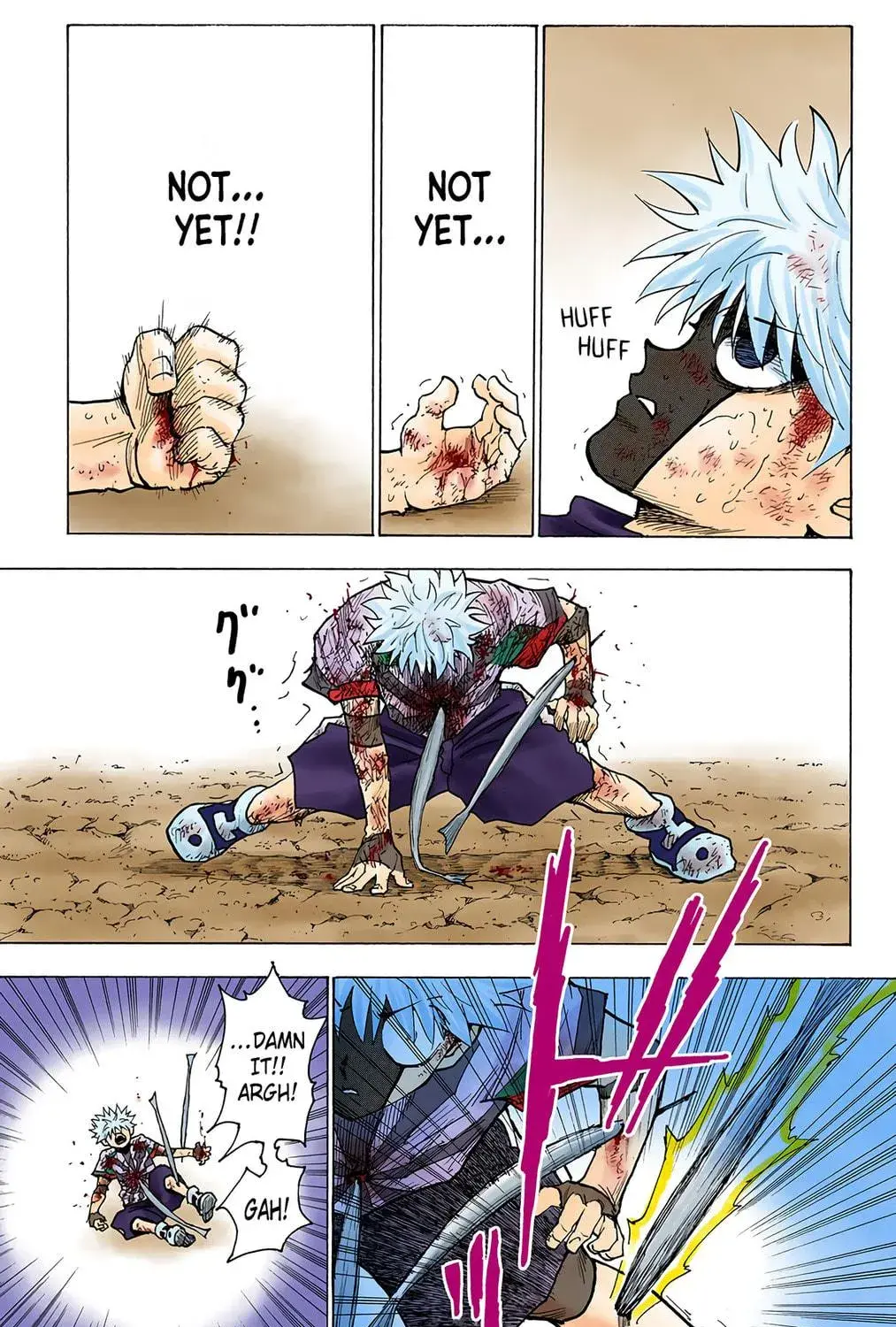 Hunter x Hunter Colored Manga, chapter 240, page 5