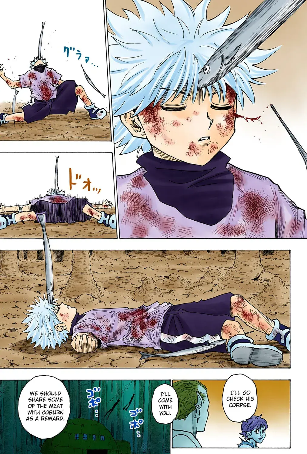 Hunter x Hunter Colored Manga, chapter 240, page 15