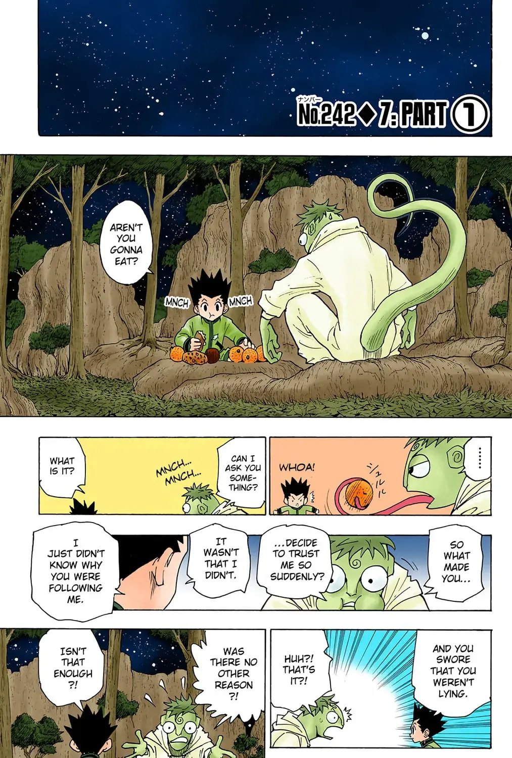 Hunter x Hunter Colored Manga, chapter 242, page 1