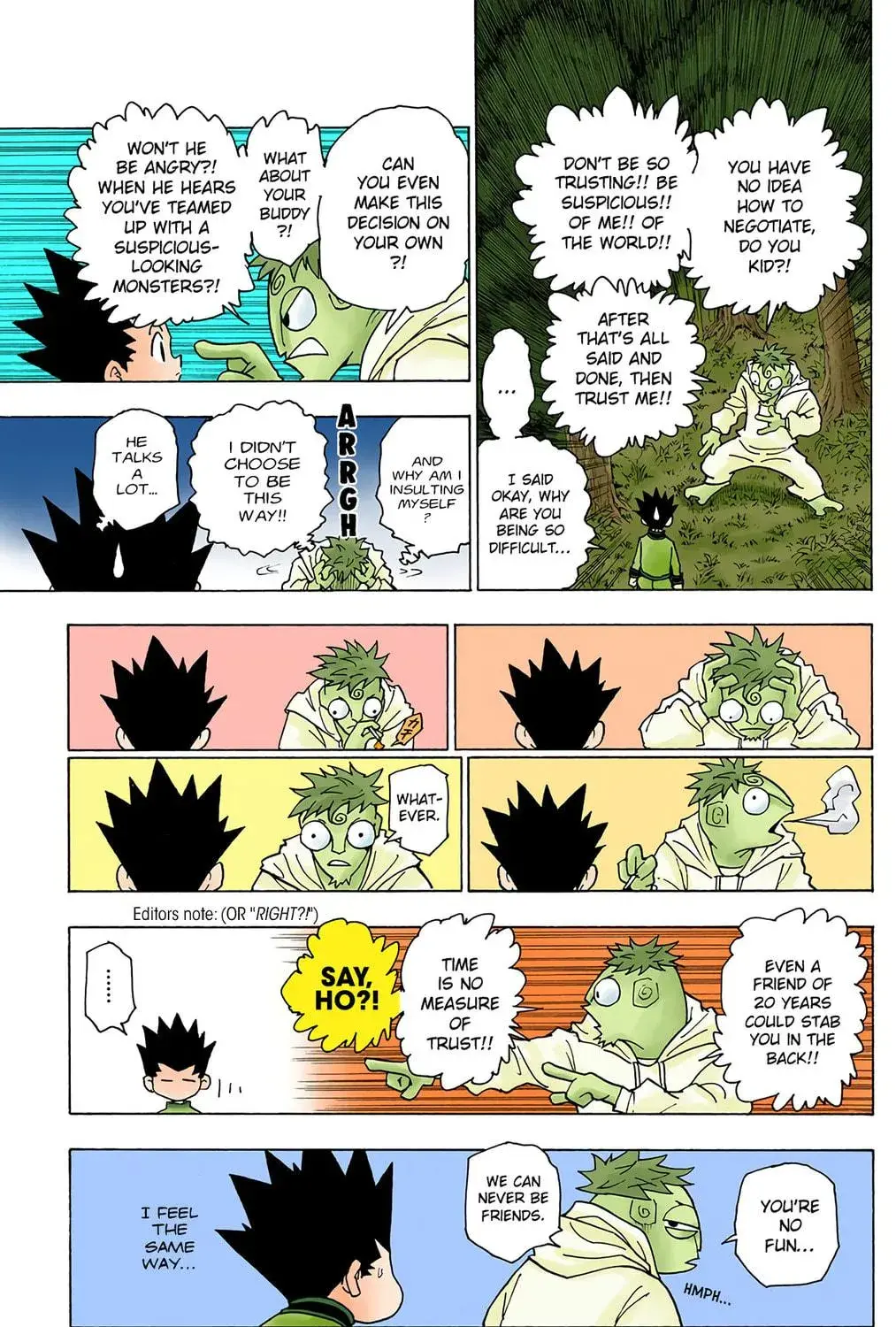 Hunter x Hunter Colored Manga, chapter 242, page 17
