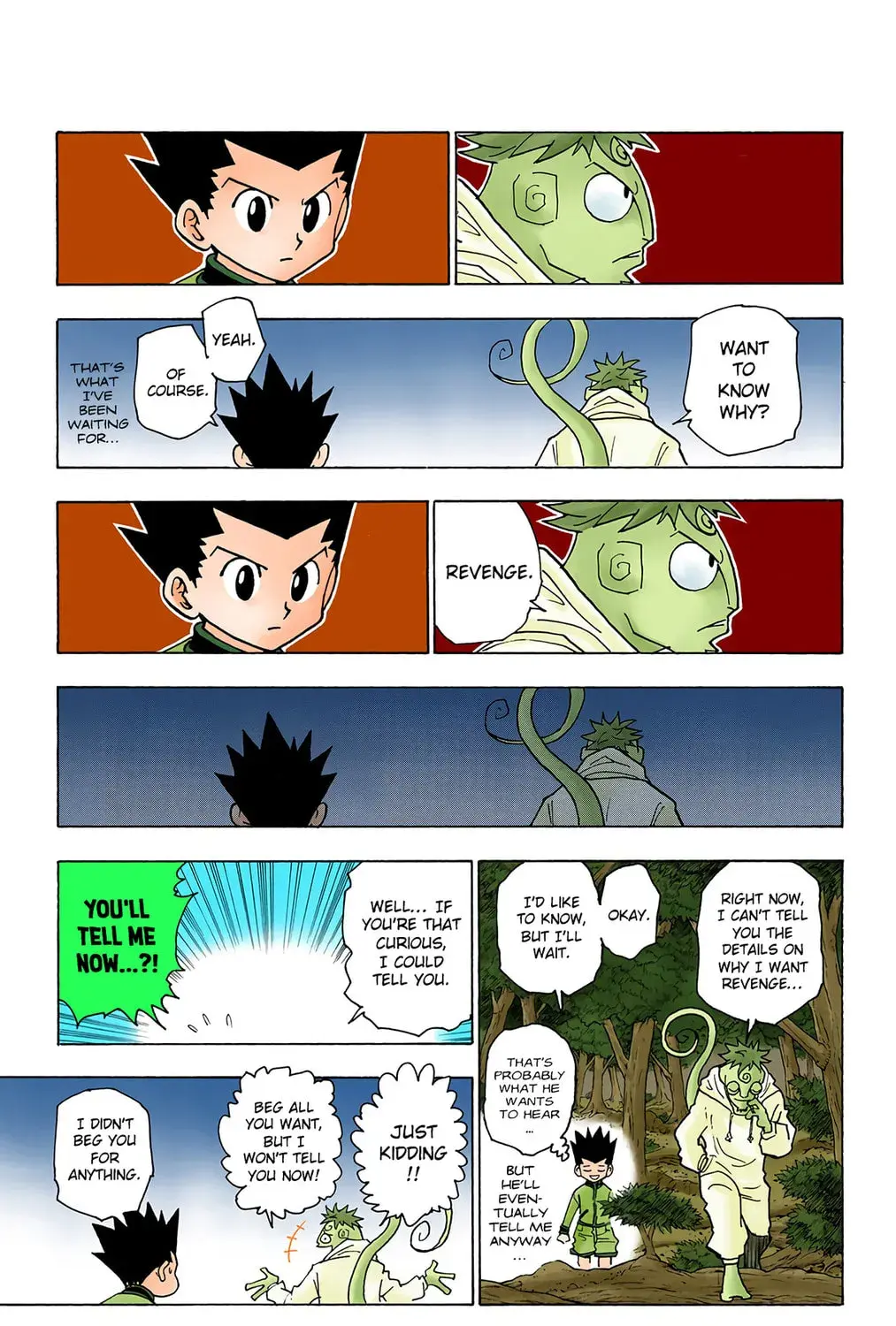 Hunter x Hunter Colored Manga, chapter 242, page 21