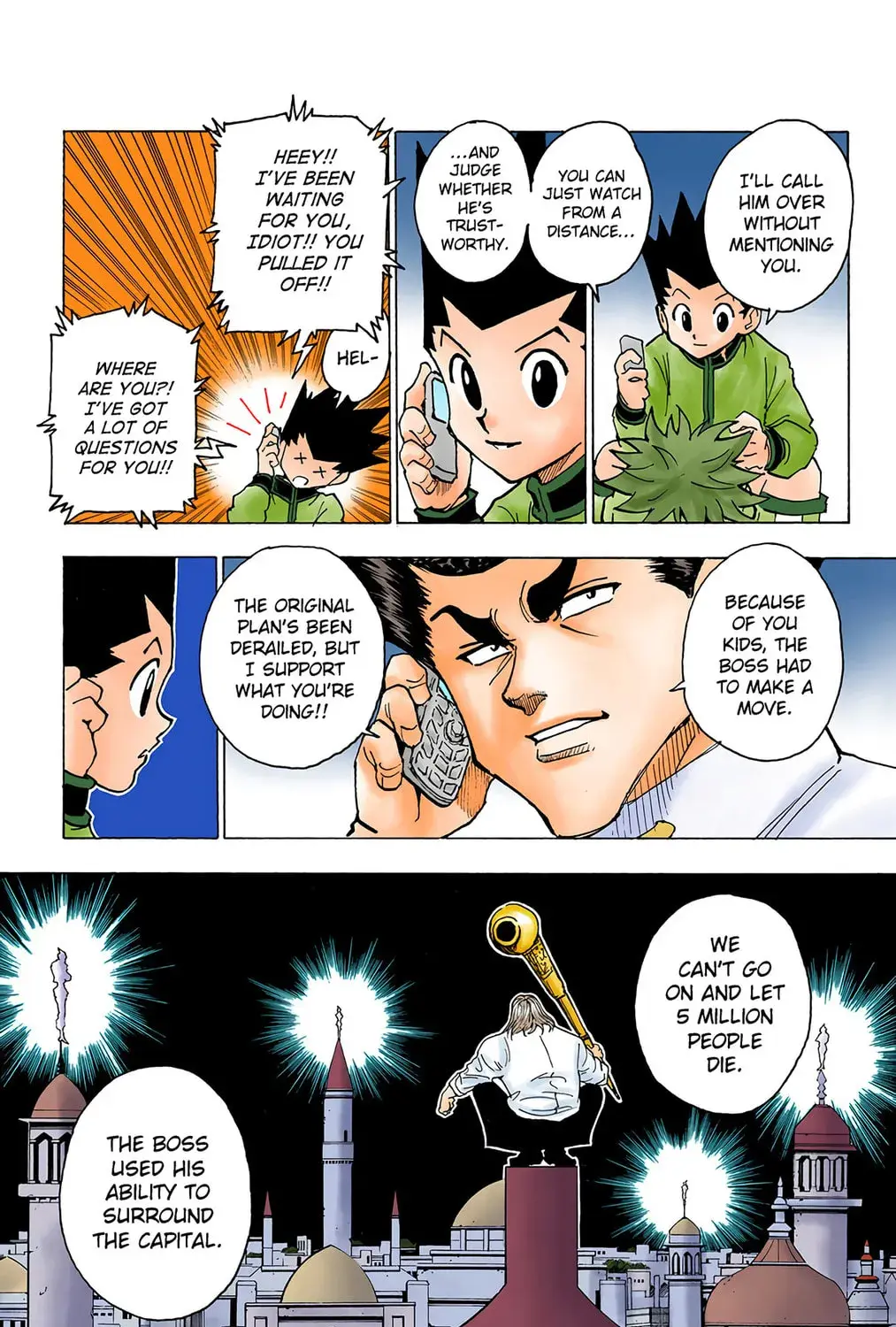 Hunter x Hunter Colored Manga, chapter 243, page 13