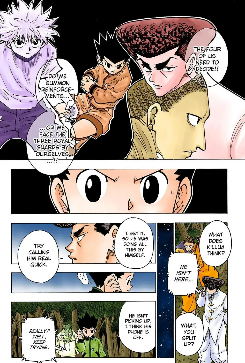 Hunter x Hunter Colored Manga, chapter 243, page 19