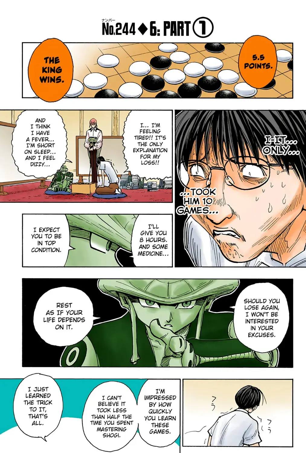 Hunter x Hunter Colored Manga, chapter 244, page 1