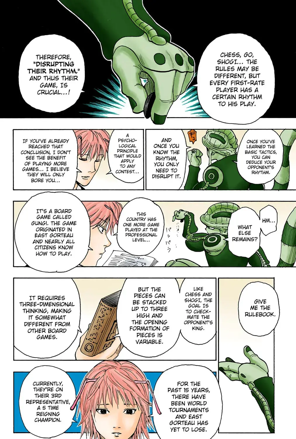 Hunter x Hunter Colored Manga, chapter 244, page 3