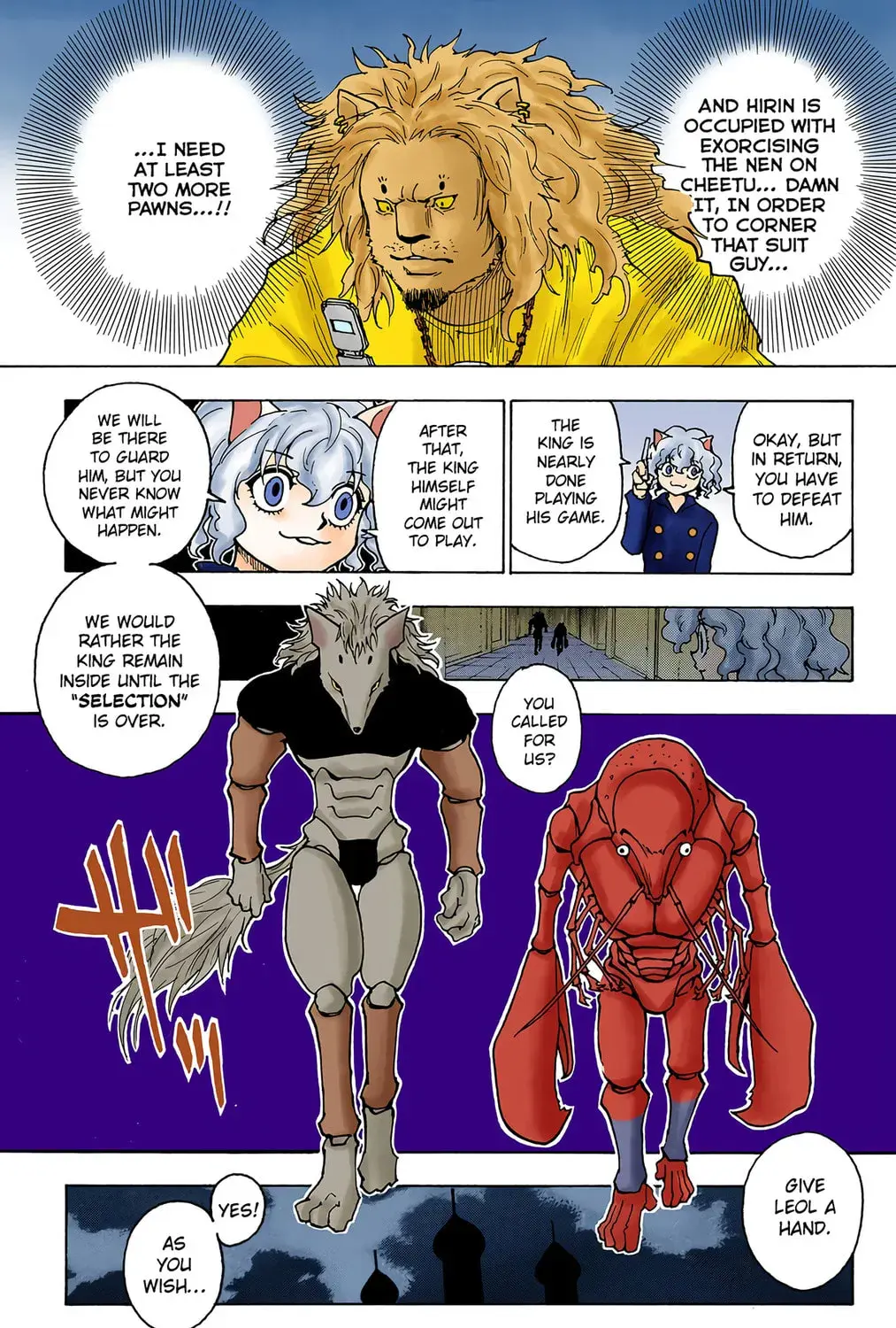 Hunter x Hunter Colored Manga, chapter 245, page 25