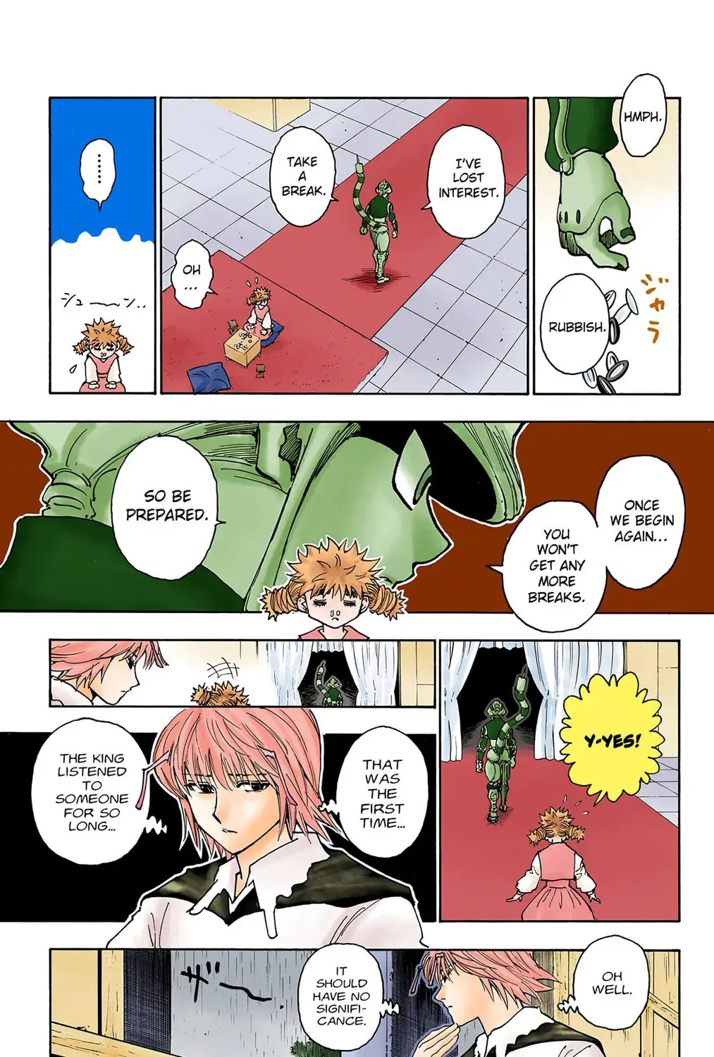 Hunter x Hunter Colored Manga, chapter 247, page 13