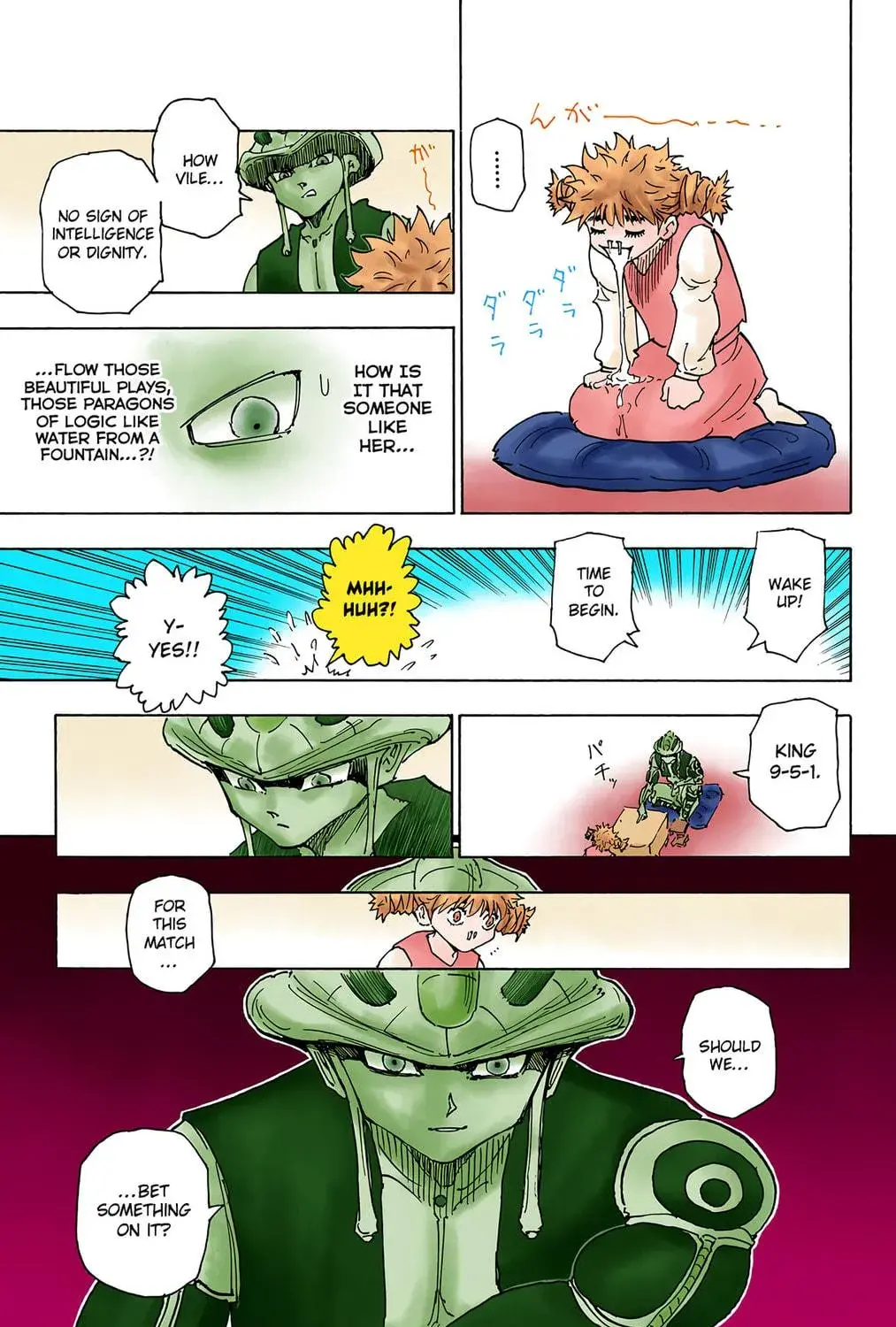 Hunter x Hunter Colored Manga, chapter 248, page 35