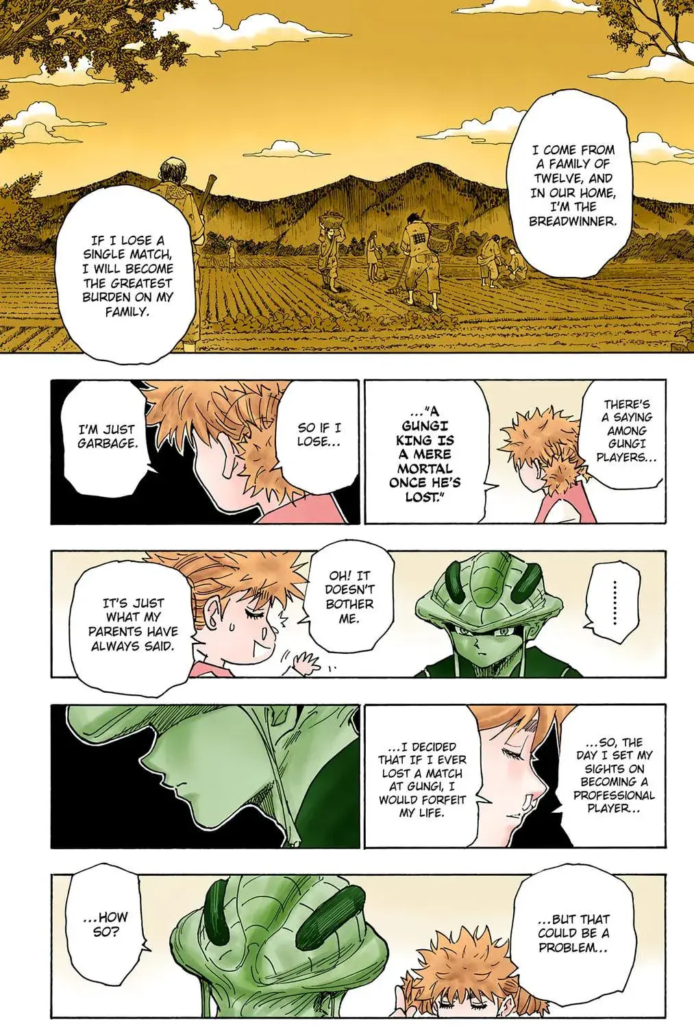 Hunter x Hunter Colored Manga, chapter 249, page 9
