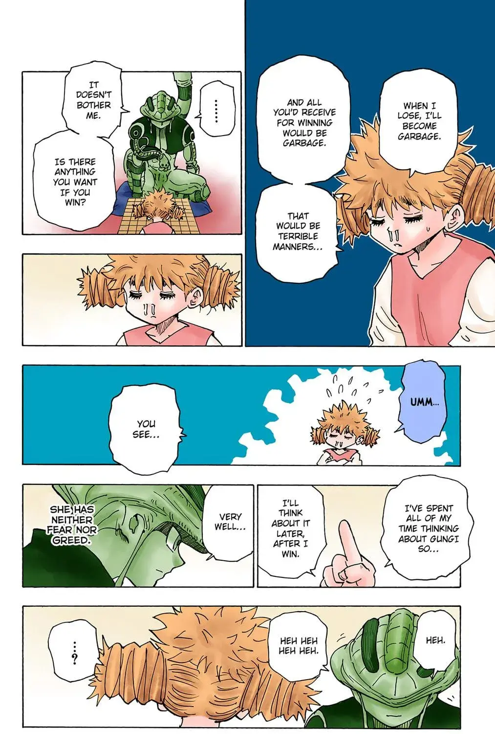 Hunter x Hunter Colored Manga, chapter 249, page 11