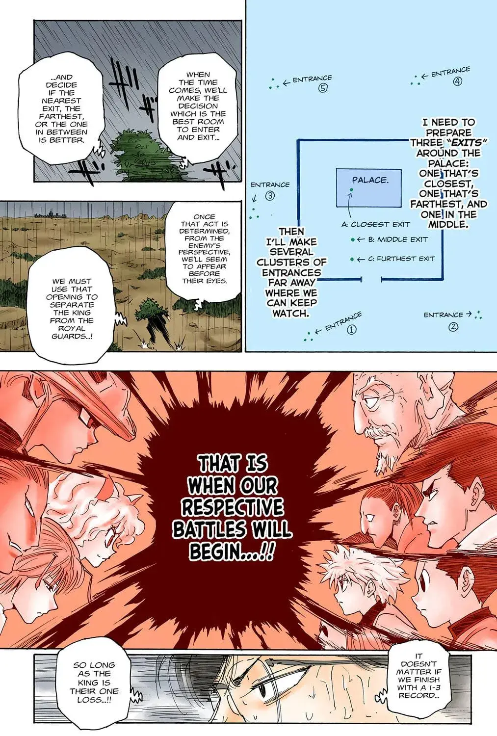 Hunter x Hunter Colored Manga, chapter 250, page 9