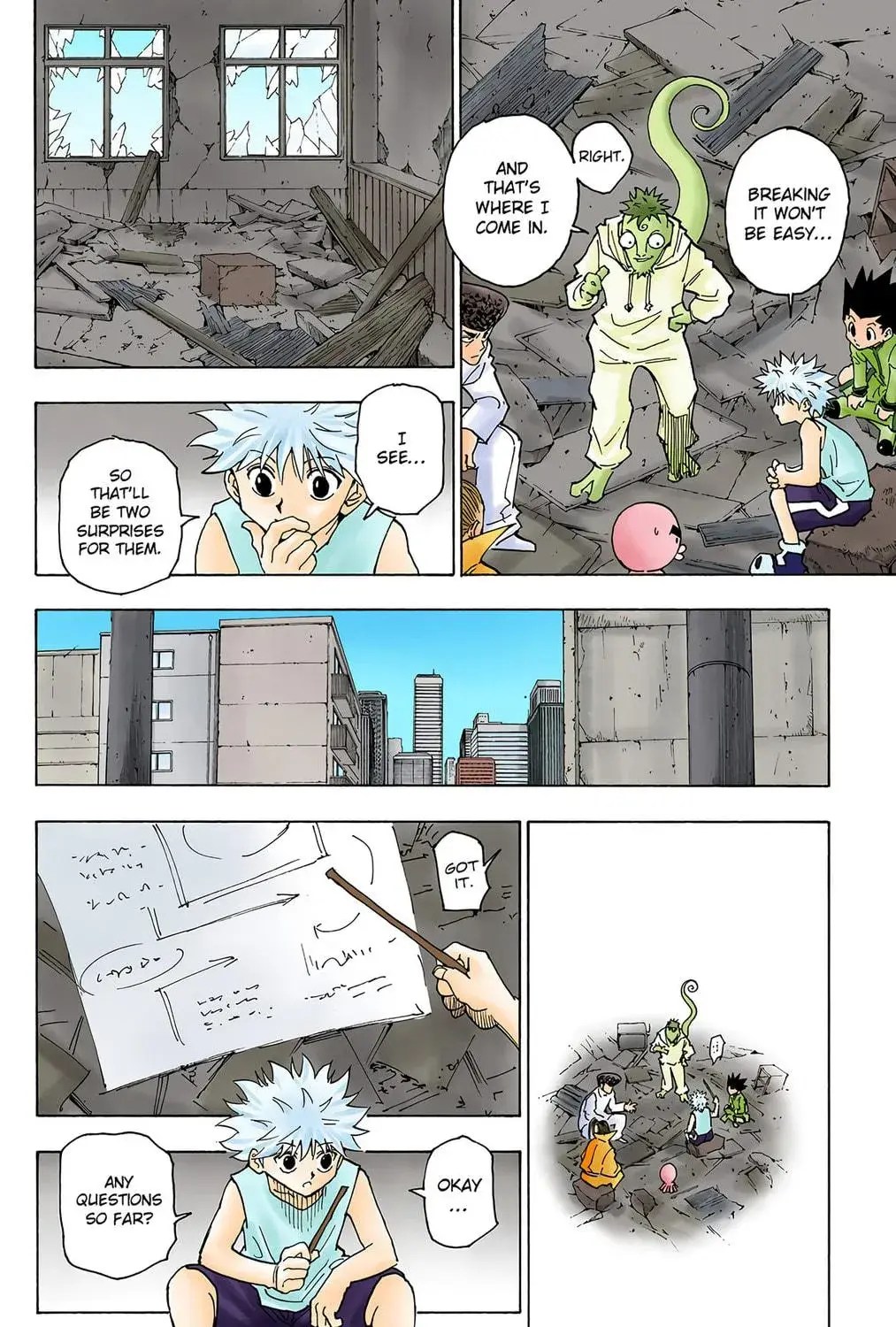 Hunter x Hunter Colored Manga, chapter 256, page 11
