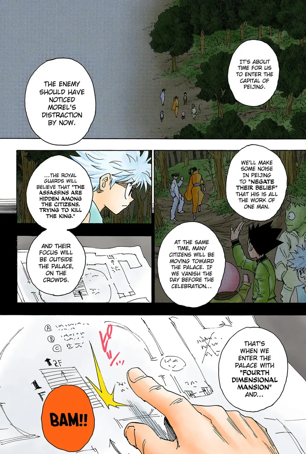 Hunter x Hunter Colored Manga, chapter 256, page 27