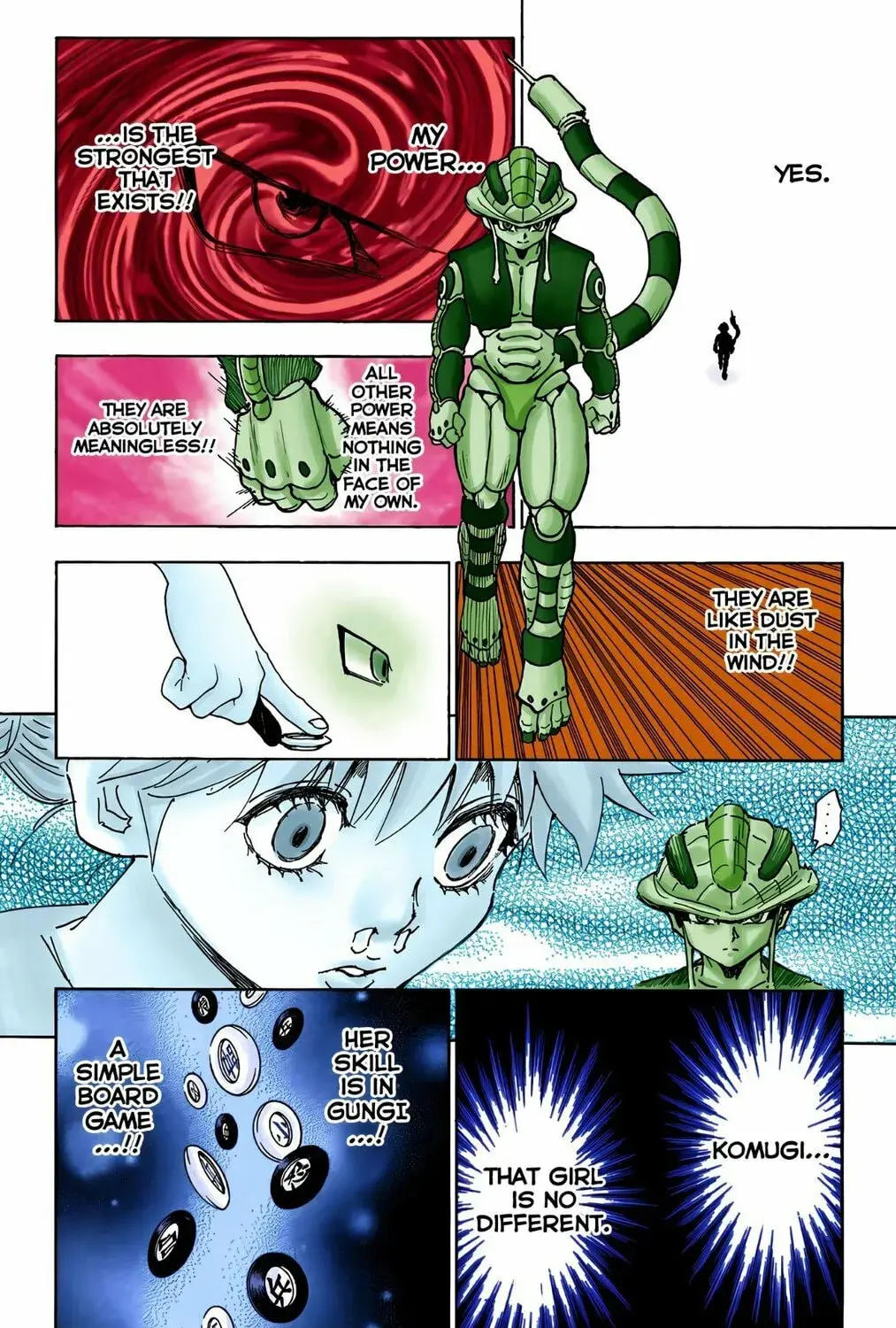 Hunter x Hunter Colored Manga, chapter 258, page 7