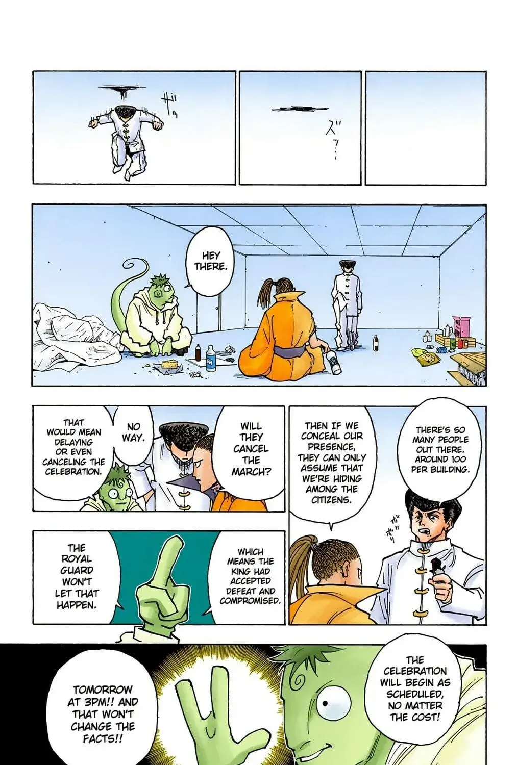 Hunter x Hunter Colored Manga, chapter 259, page 9