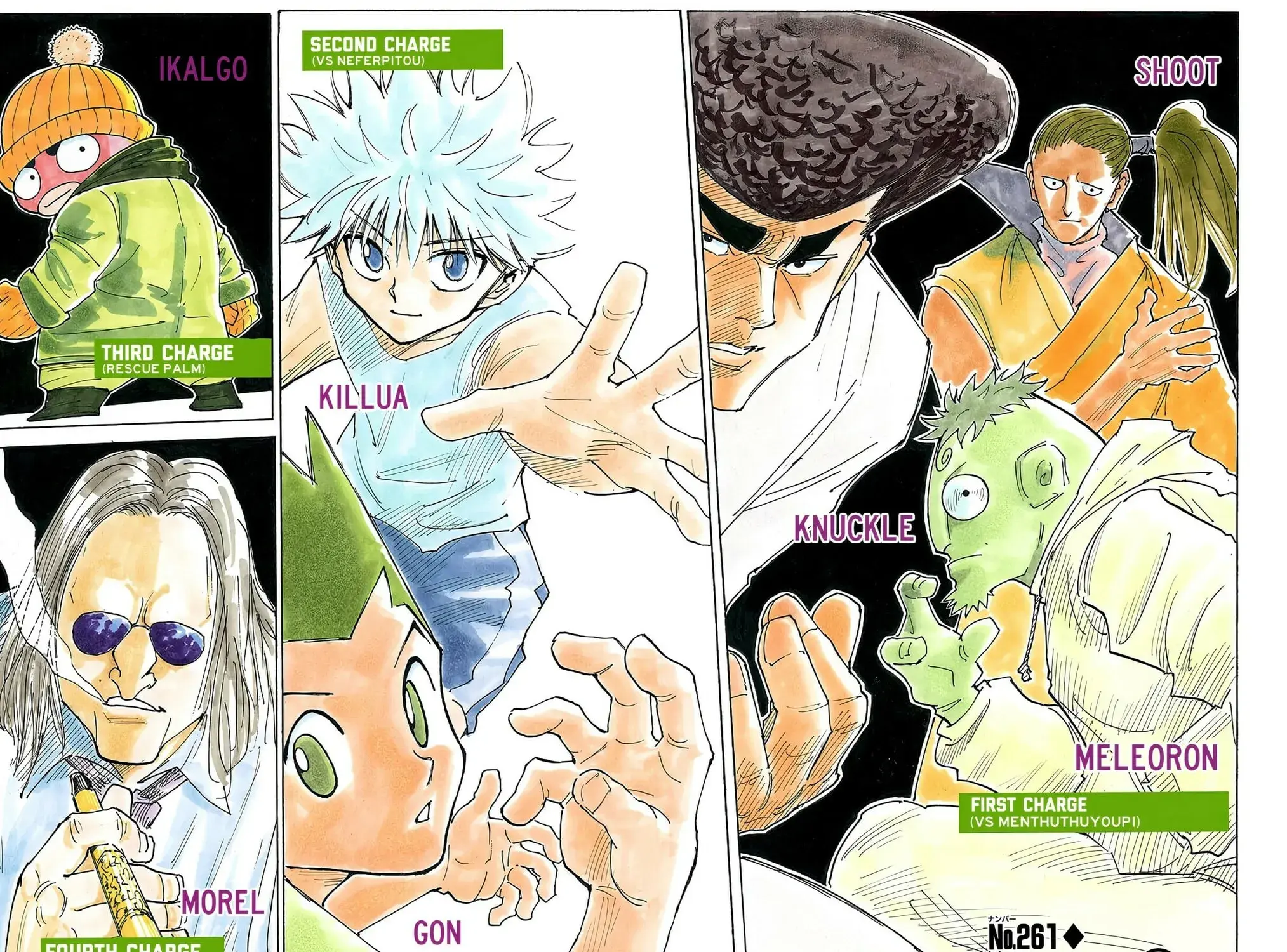 Hunter x Hunter Colored Manga, chapter 261, page 7
