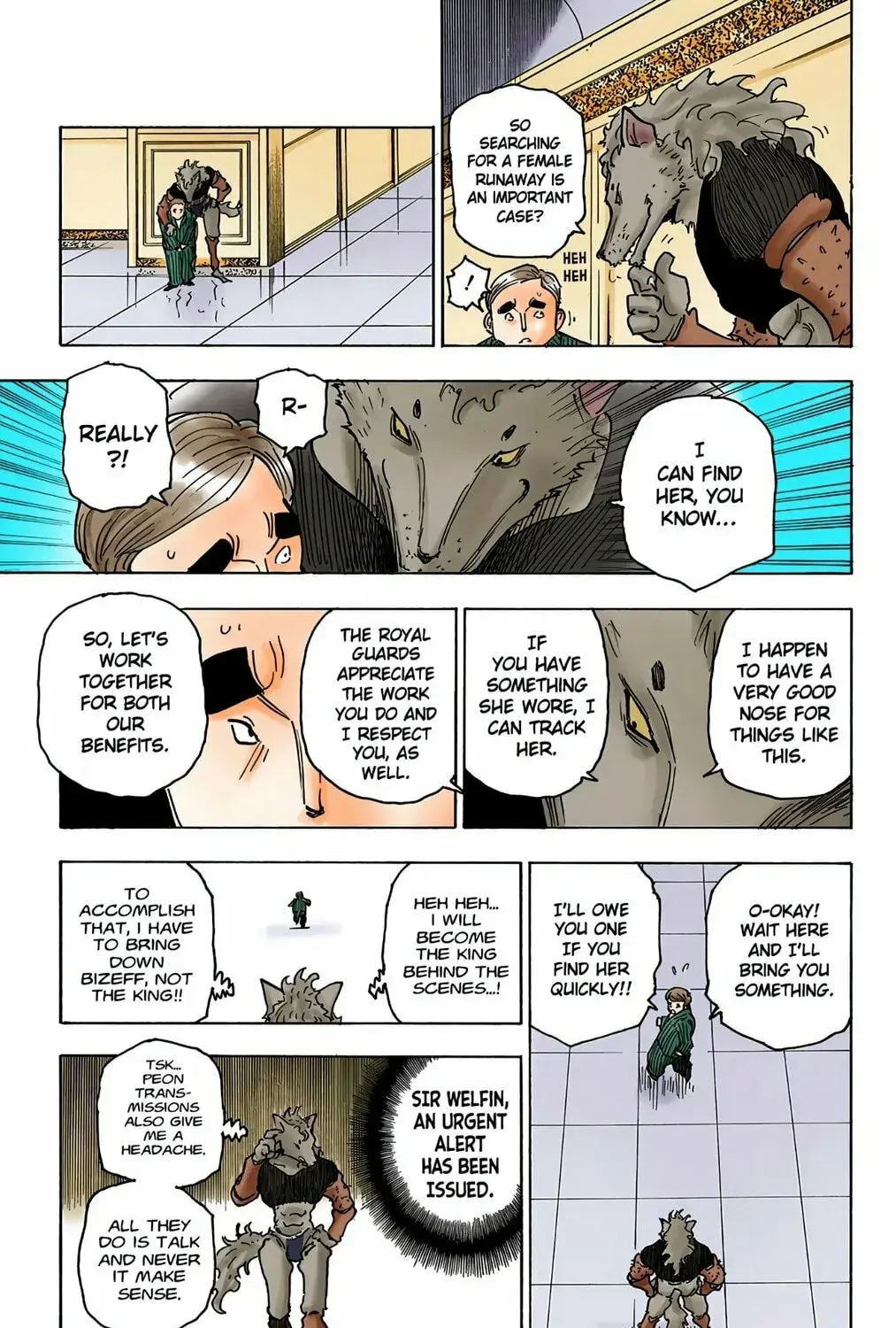 Hunter x Hunter Colored Manga, chapter 261, page 15