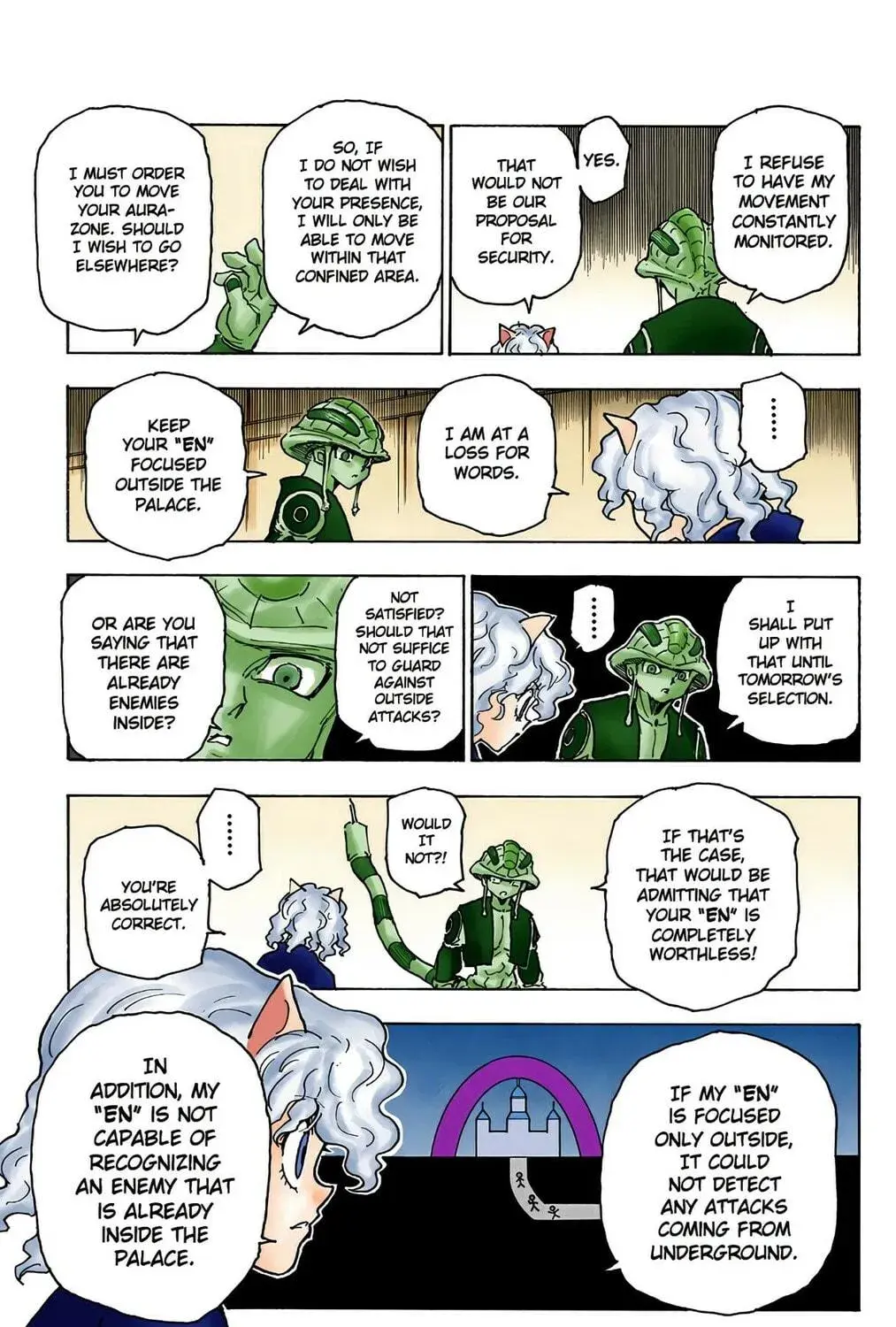 Hunter x Hunter Colored Manga, chapter 261, page 35