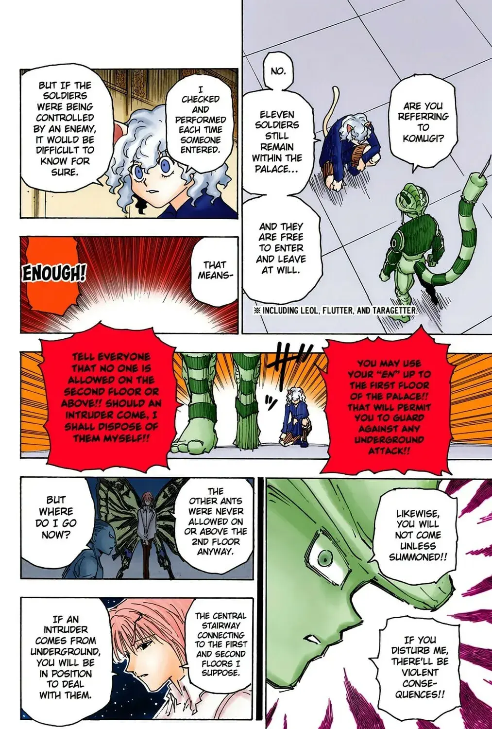 Hunter x Hunter Colored Manga, chapter 261, page 37