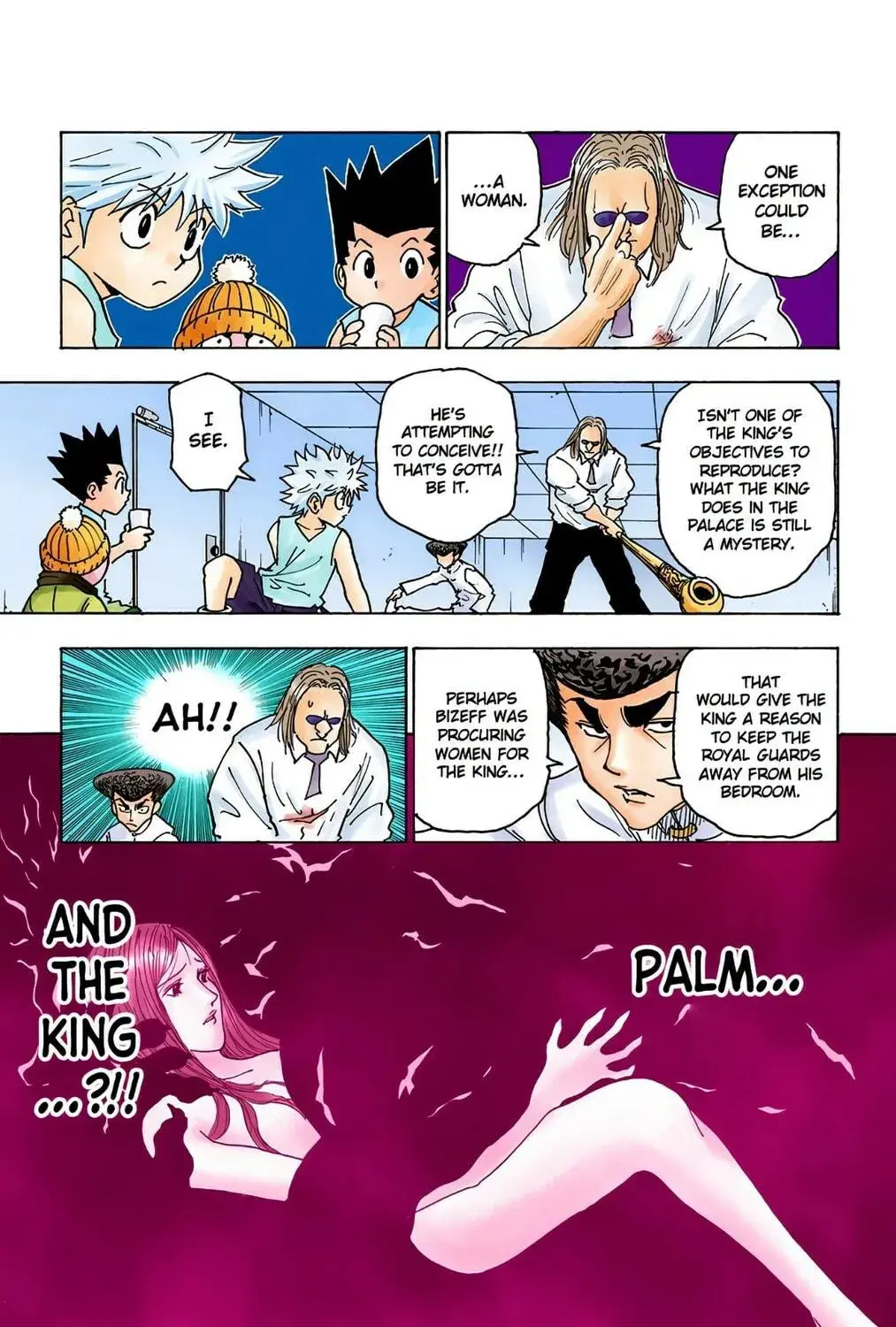 Hunter x Hunter Colored Manga, chapter 262, page 9