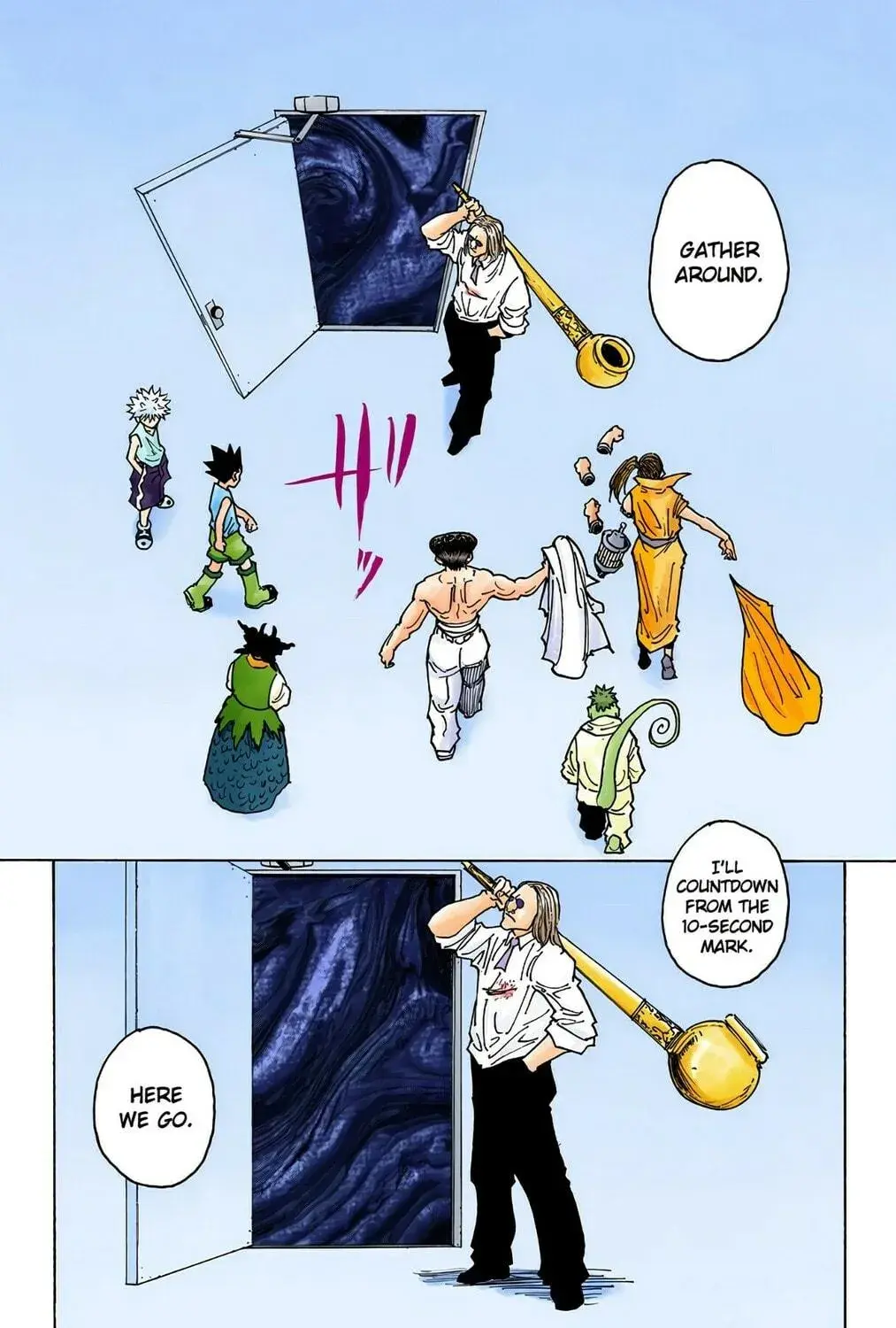 Hunter x Hunter Colored Manga, chapter 262, page 35