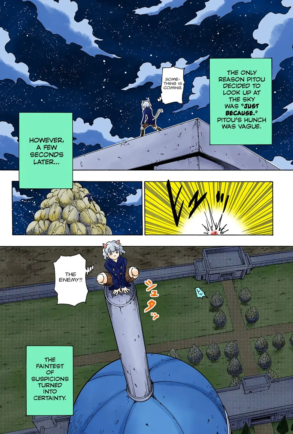 Hunter x Hunter Colored Manga, chapter 263, page 3