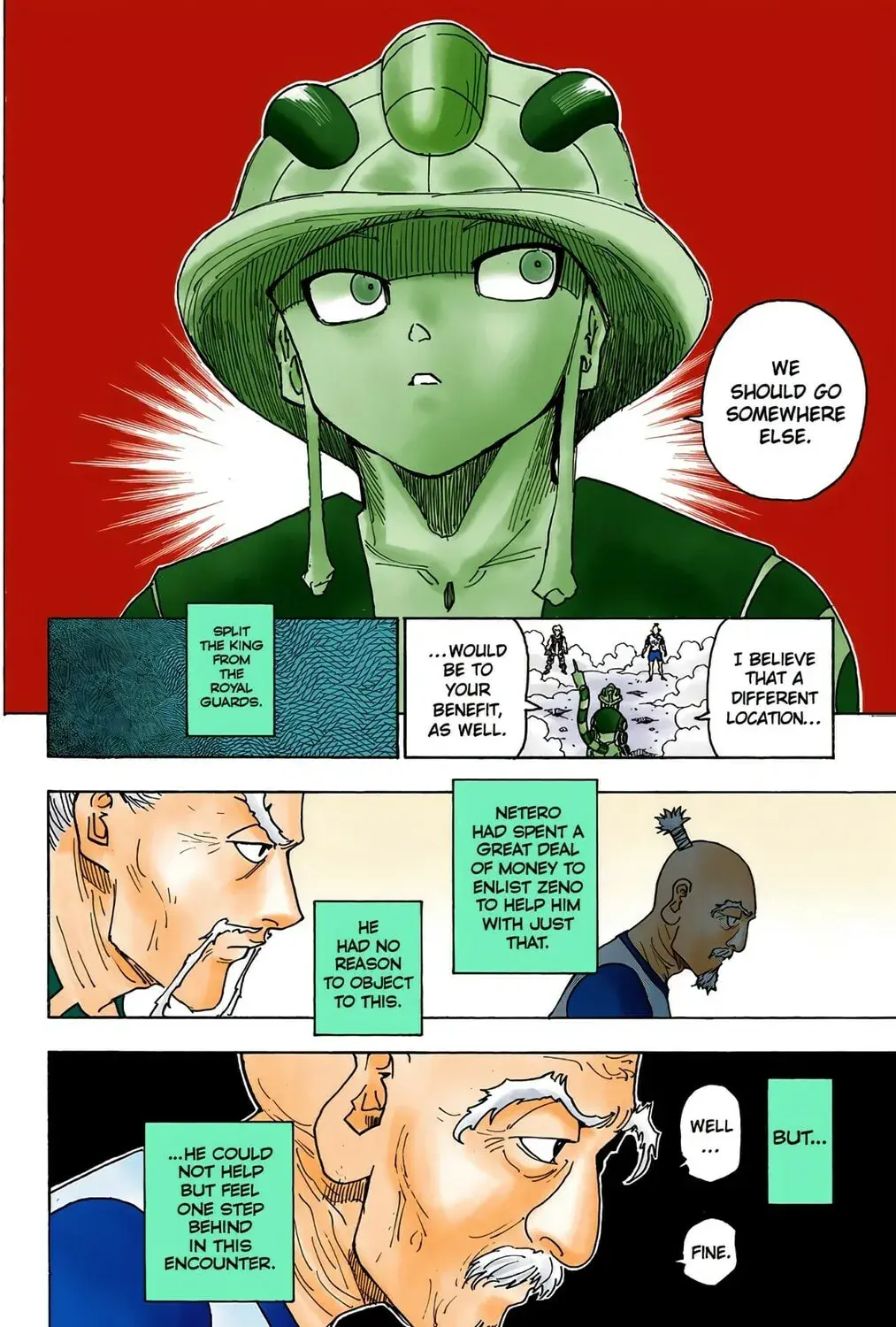 Hunter x Hunter Colored Manga, chapter 268, page 15
