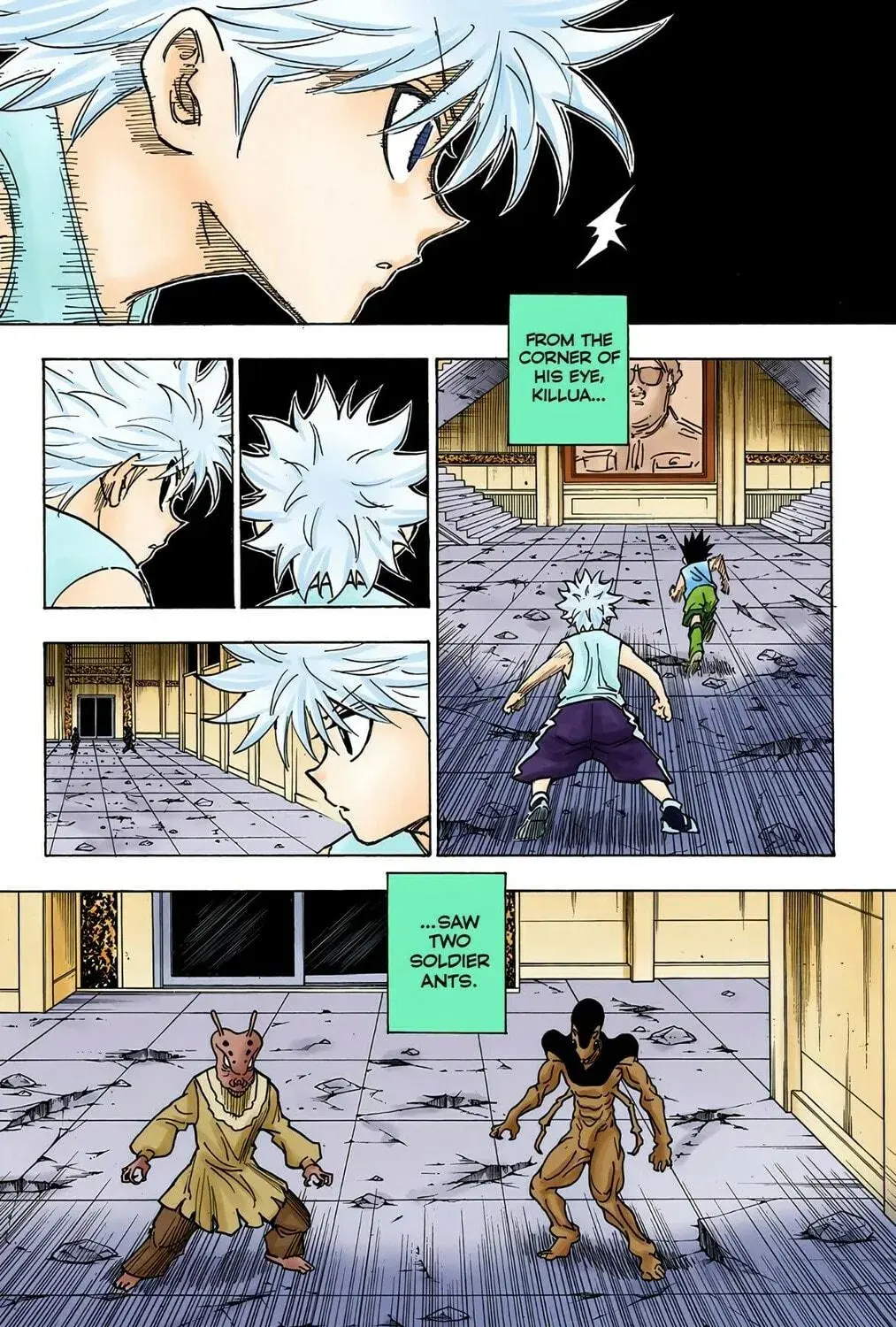 Hunter x Hunter Colored Manga, chapter 269, page 17