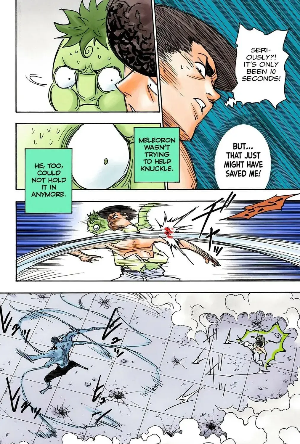 Hunter x Hunter Colored Manga, chapter 272, page 9