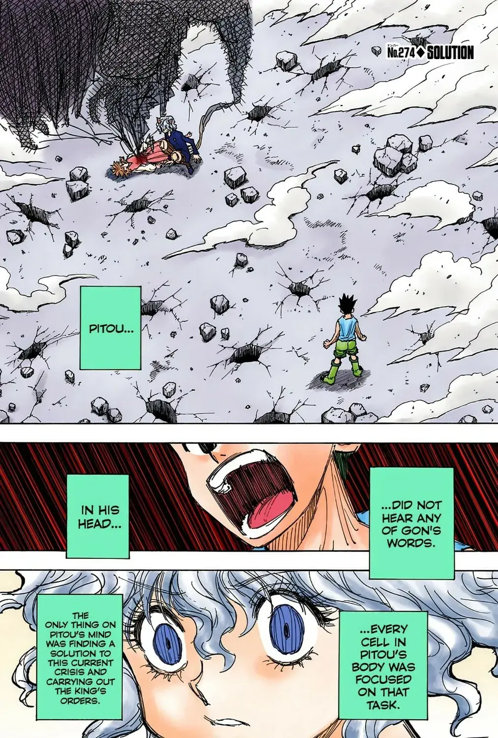 Hunter x Hunter Colored Manga, chapter 274, page 1