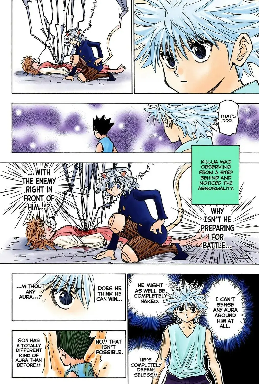 Hunter x Hunter Colored Manga, chapter 274, page 5