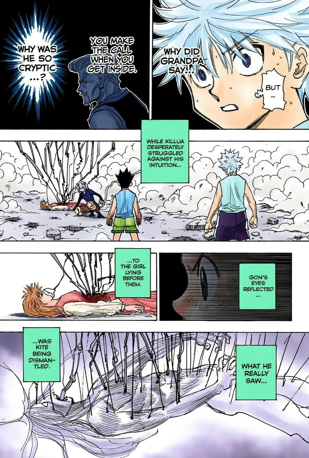 Hunter x Hunter Colored Manga, chapter 274, page 11