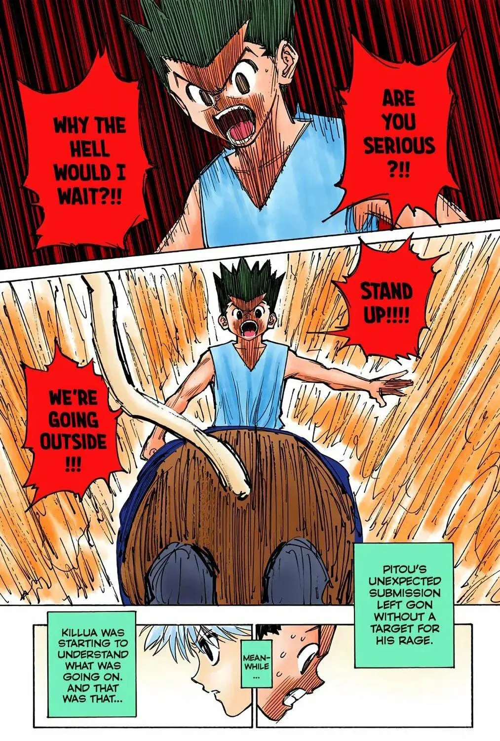 Hunter x Hunter Colored Manga, chapter 274, page 19