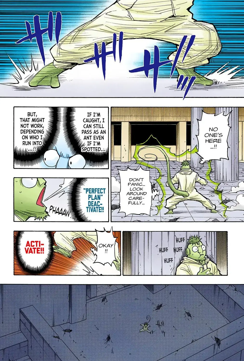 Hunter x Hunter Colored Manga, chapter 276, page 17