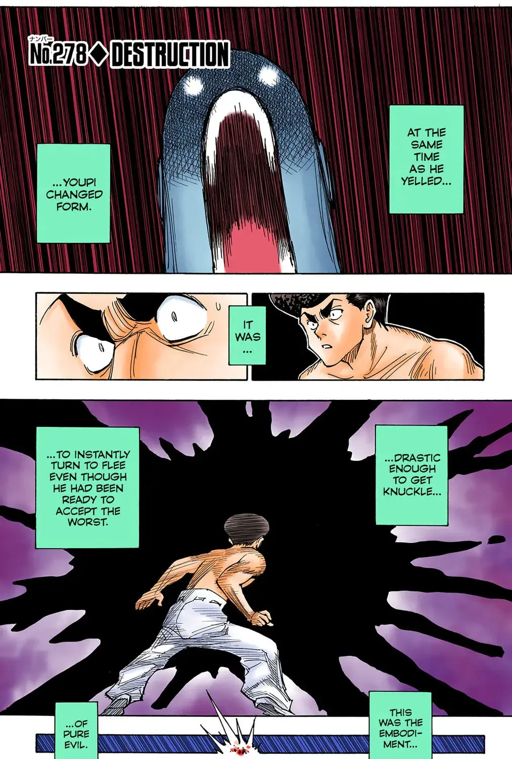 Hunter x Hunter Colored Manga, chapter 278, page 1