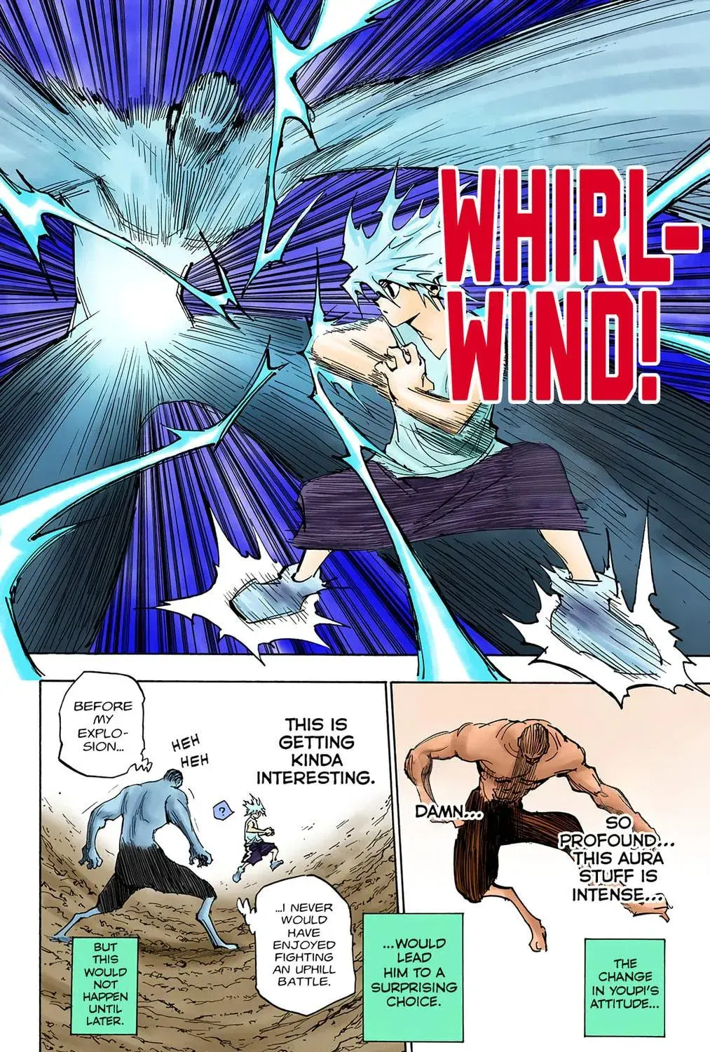 Hunter x Hunter Colored Manga, chapter 281, page 35