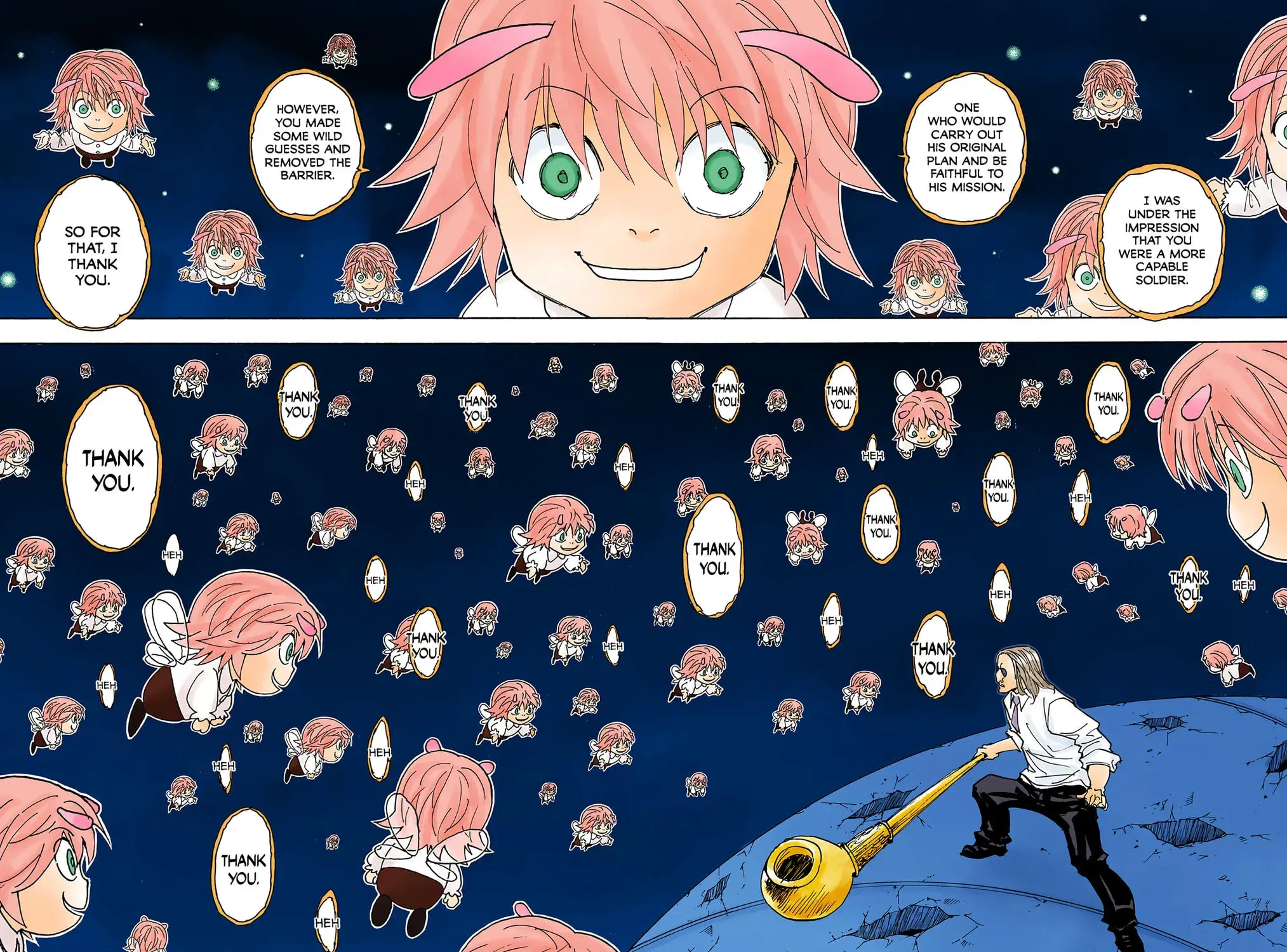 Hunter x Hunter Colored Manga, chapter 284, page 9