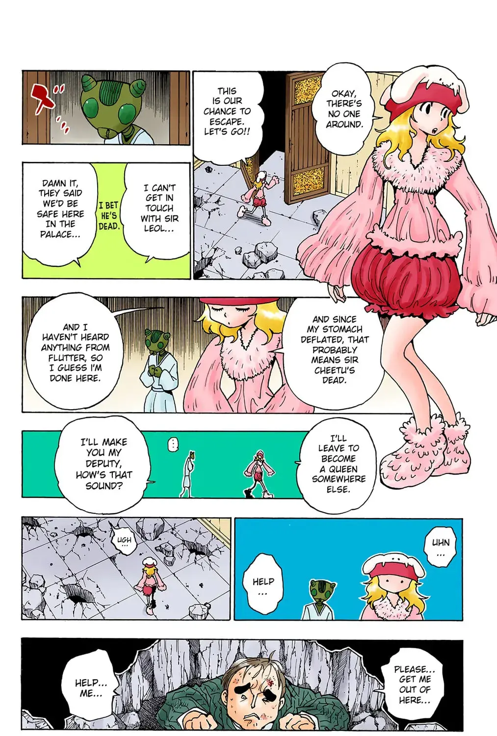 Hunter x Hunter Colored Manga, chapter 285, page 3