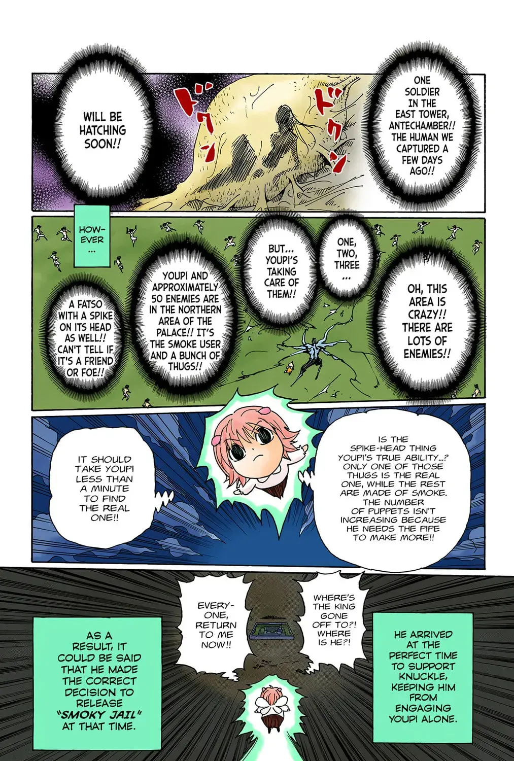 Hunter x Hunter Colored Manga, chapter 286, page 13