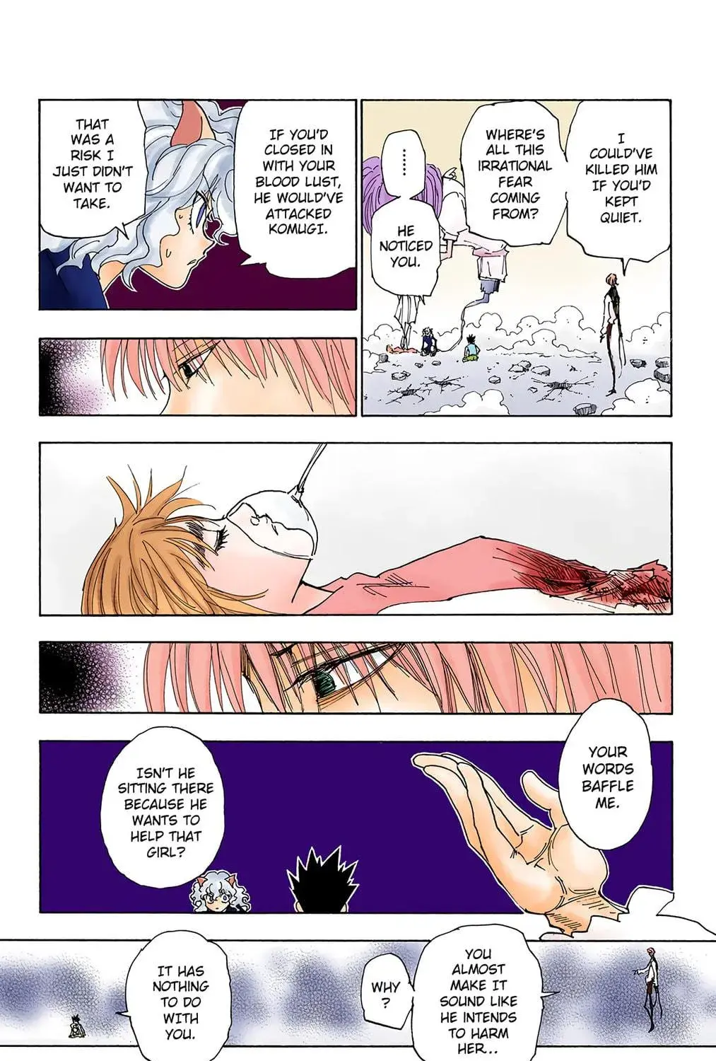 Hunter x Hunter Colored Manga, chapter 286, page 35