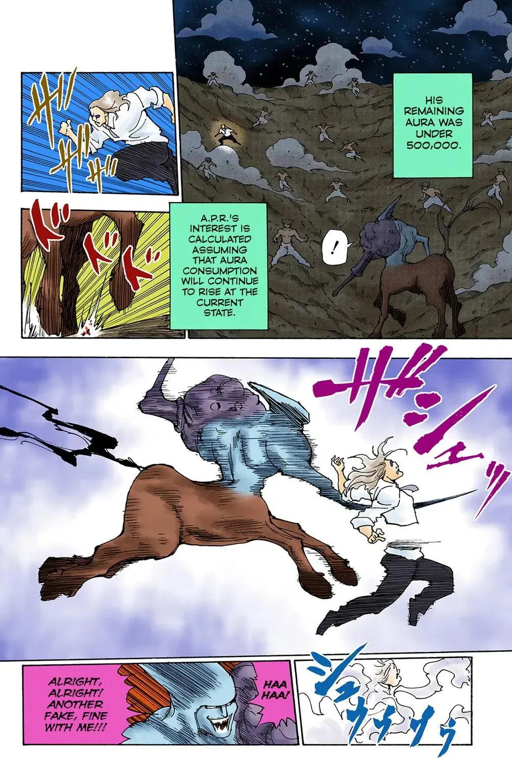 Hunter x Hunter Colored Manga, chapter 287, page 19